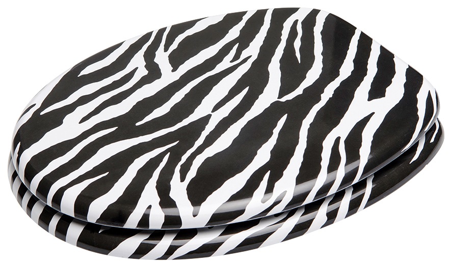 Sanilo WC-Sitz »Zebra Look« mit Absenkautomatik