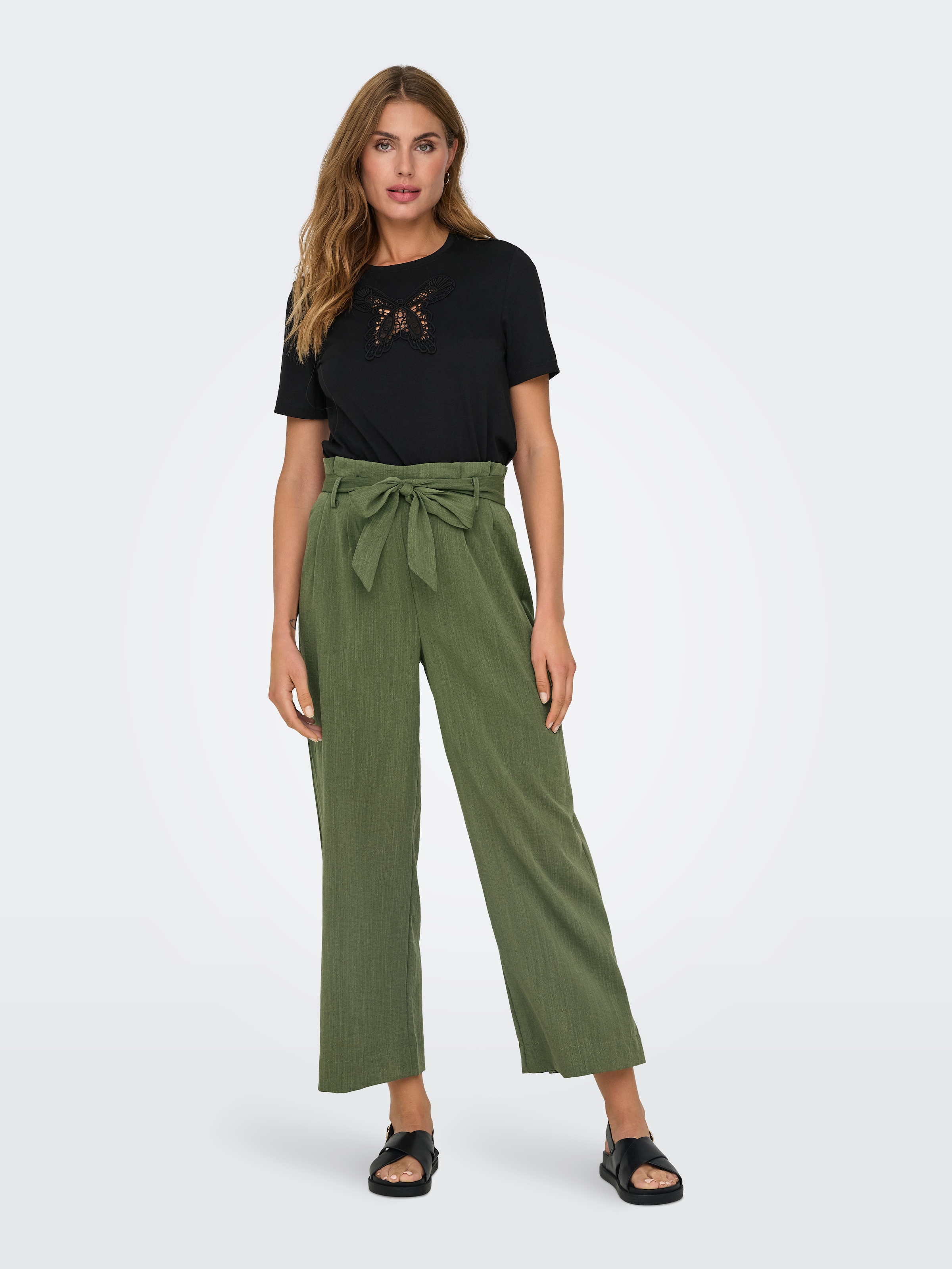 ONLY Paperbag-Hose »ONLMARSA SOLID PAPERBAG PANT WVN NOOS«