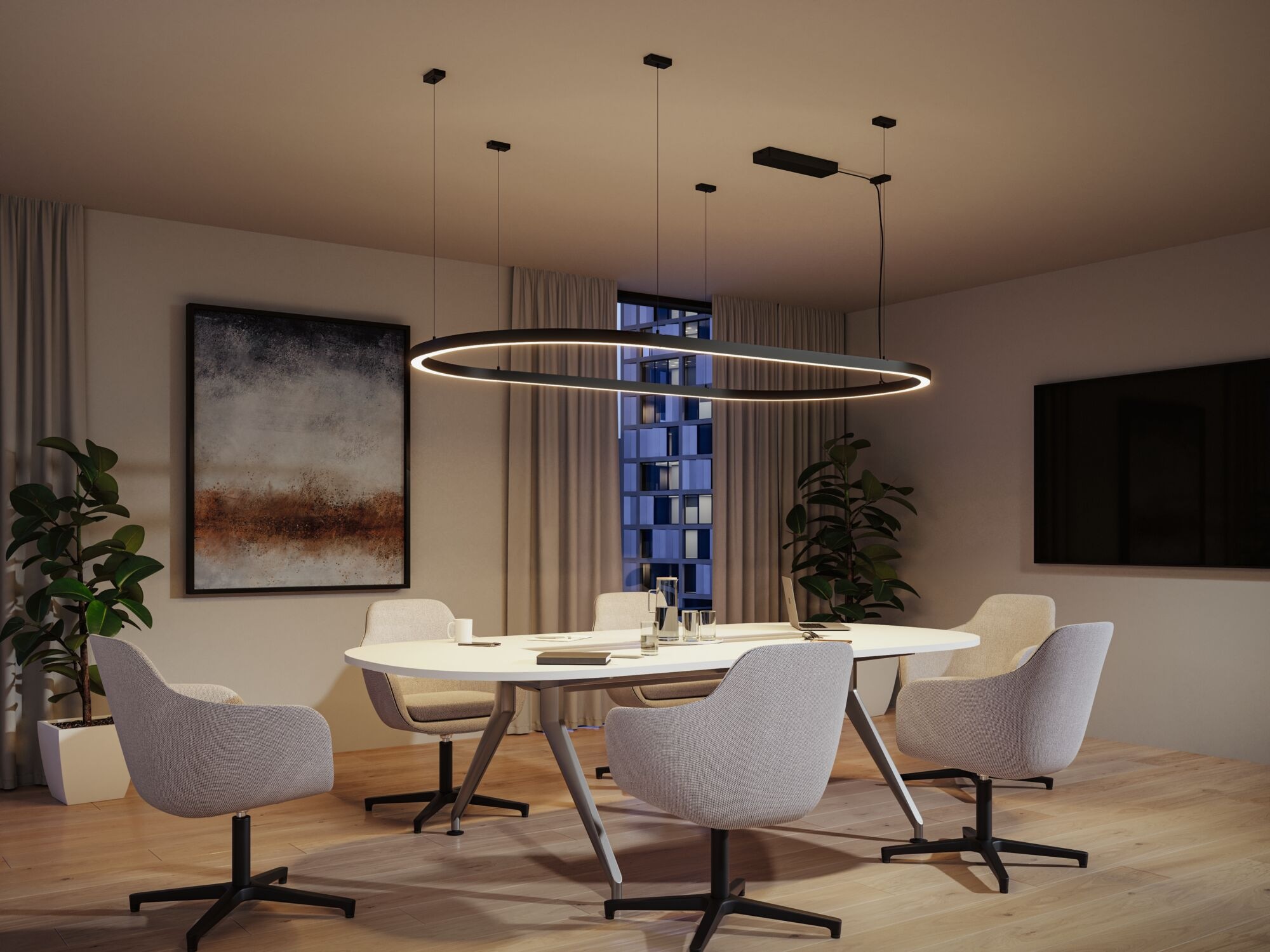 Paulmann Schienensystem-Leuchten »Linion Lichtkanal 90 ° 2x750lm 3000K«