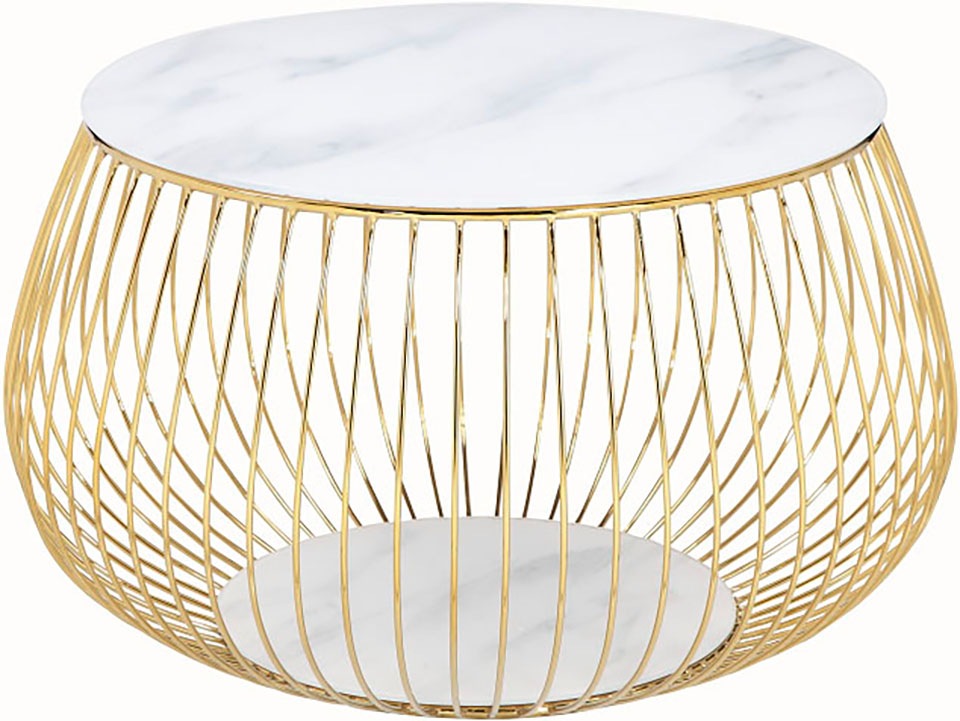 SalesFever Couchtisch »Coffeetable: Stilvolle Wohnzimmer-Ergänzung« Kristal günstig online kaufen