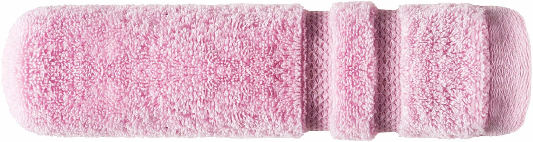 Egeria Gästehandtücher »Micro Touch«, (3 St., 3er Set Gästehandtücher 30 x 50 cm), Streifenbordüre, extrem saugfähig & flauschig, 100% Baumwolle