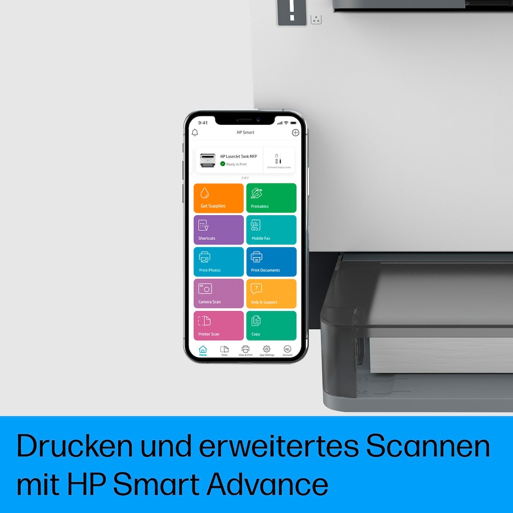 HP Laserdrucker »LaserJet Tank MFP 1604W Printer«