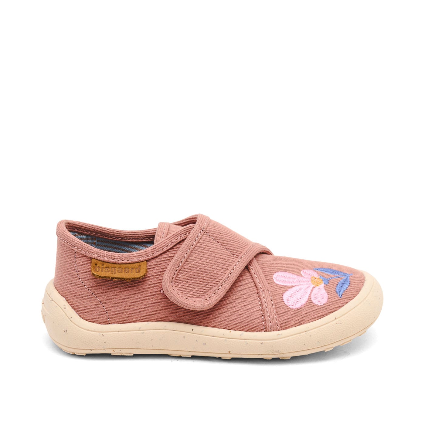 Bisgaard Hausschuh »pav«  Klettschuh mit Stickerei, Größenschablone zum Download