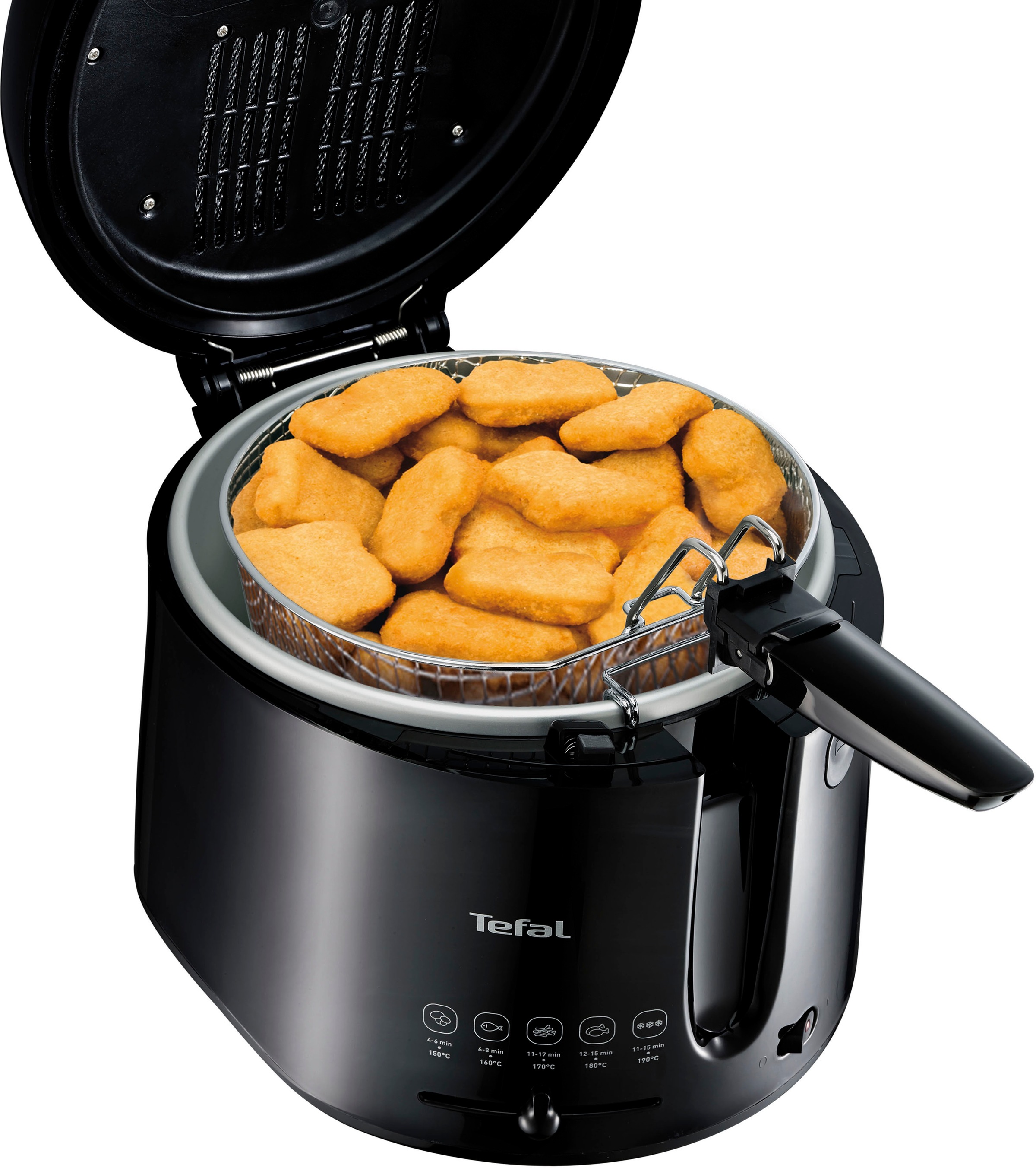 Tefal Fritteuse »Maxi Fry«, 1900 W, Fassungsvermögen 2,1 l, Cool Wall Technologie, Familienkapazität, FF1078
