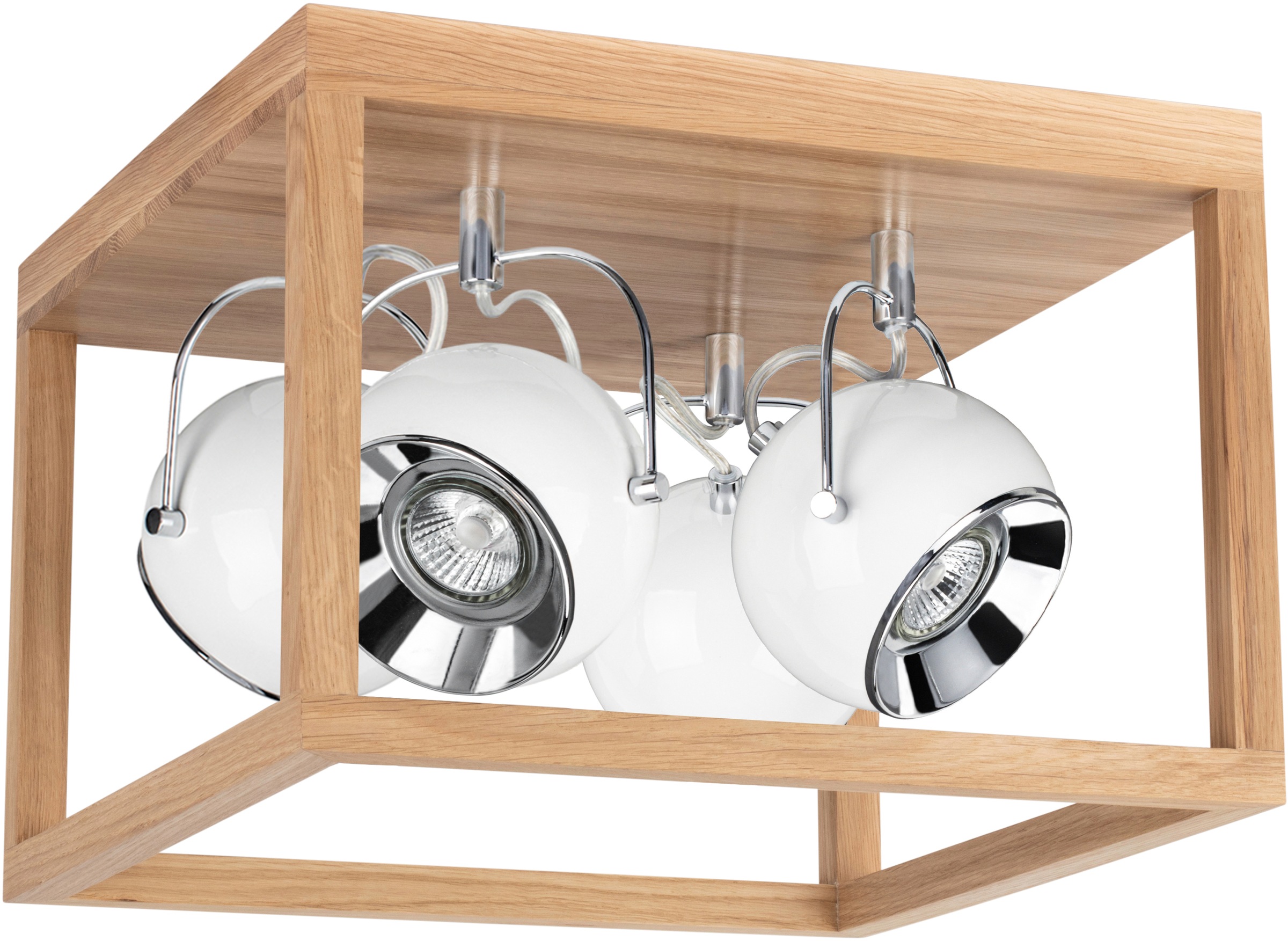 SPOT Light LED Deckenleuchte »ROY«, 4 flammig, Leuchtmittel GU10   LED wech günstig online kaufen