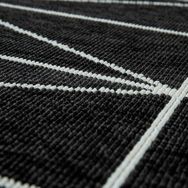 Paco Home Teppich »Brugge 224«, rechteckig, Flachgewebe, modernes  gemetrisches Muster, In- und Outdoor geeignet bequem und schnell bestellen
