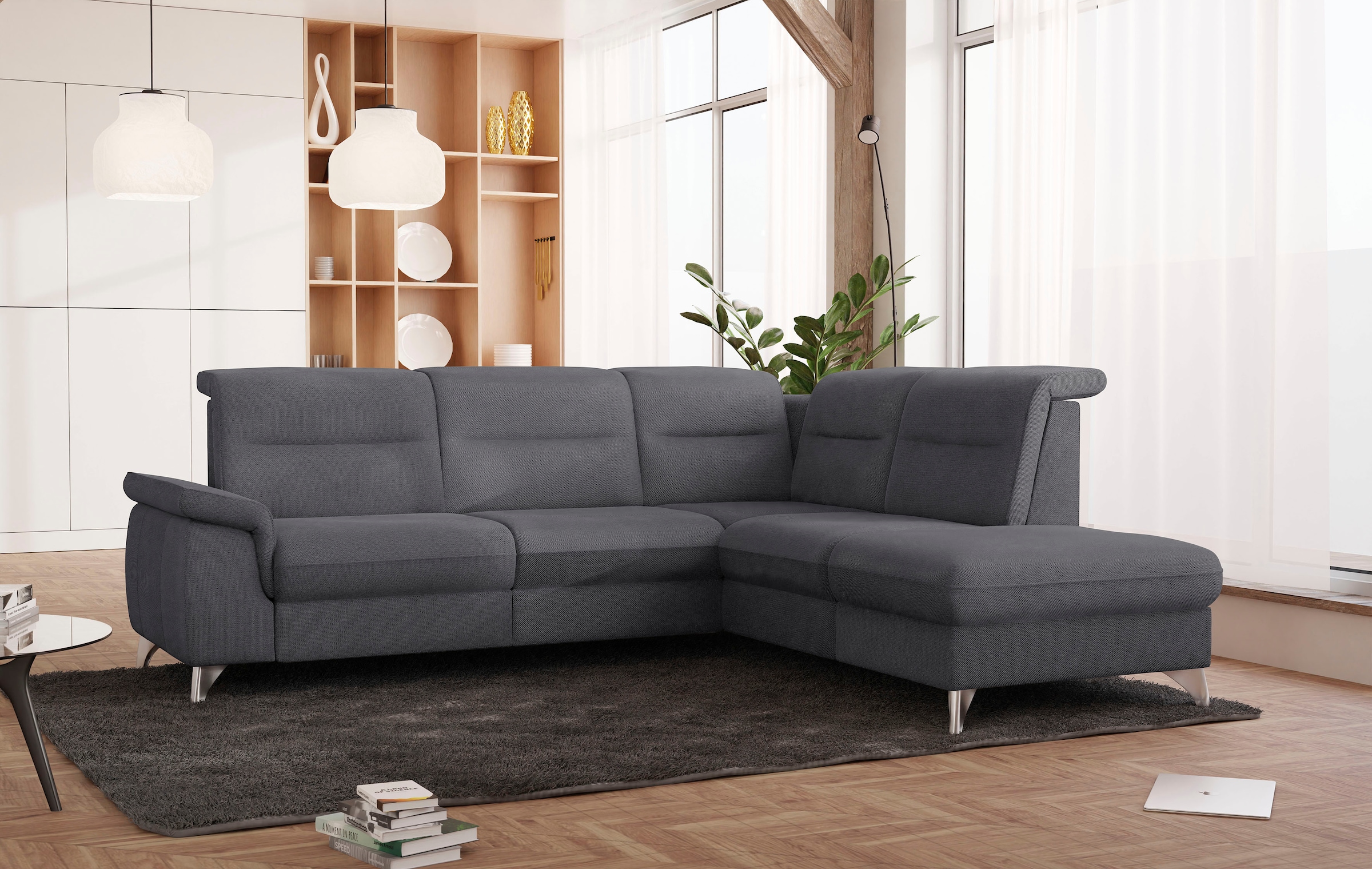 sit&more Ecksofa »Astoria L-Form«, wahlweise mit motorischer Relaxfunktion günstig online kaufen