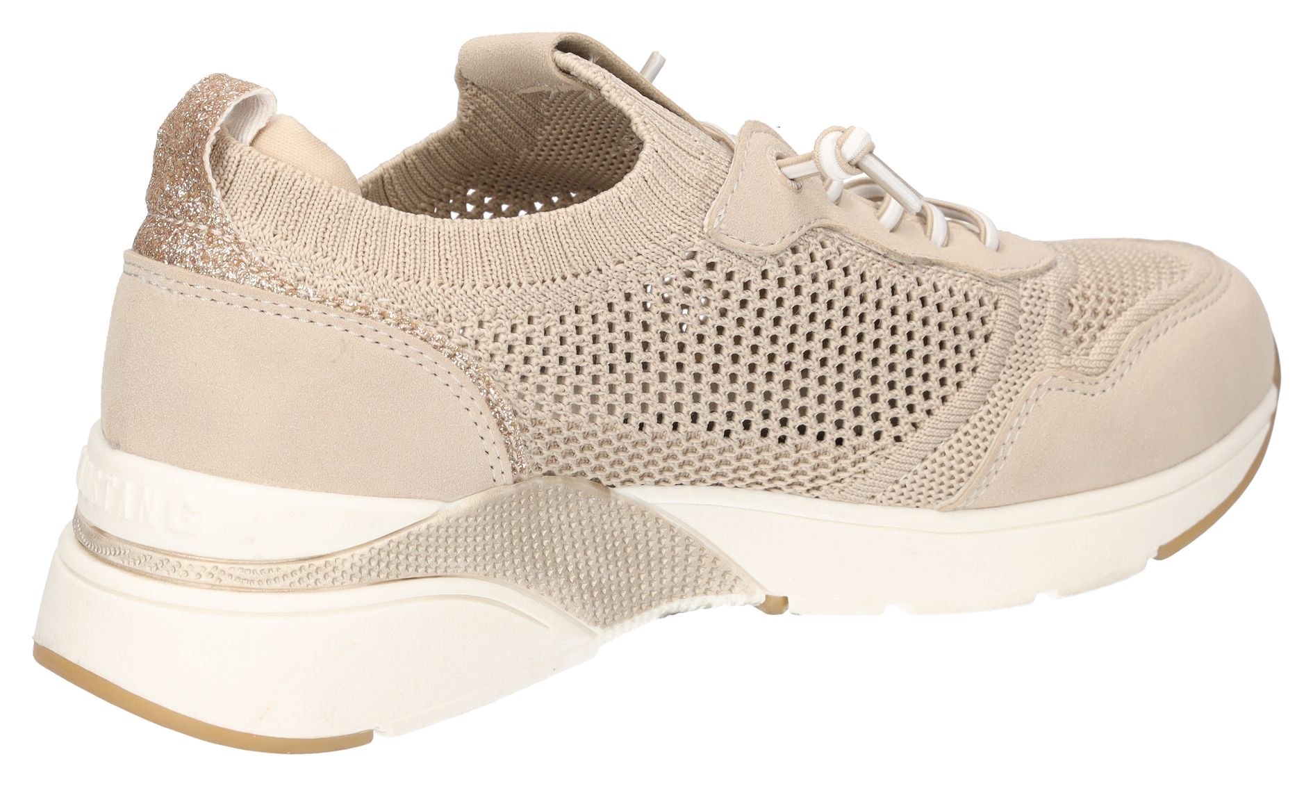 Mustang Shoes Slip-On Sneaker, Slipper, Sneaker, Freizeitschuh mit Glitzerapplikationen