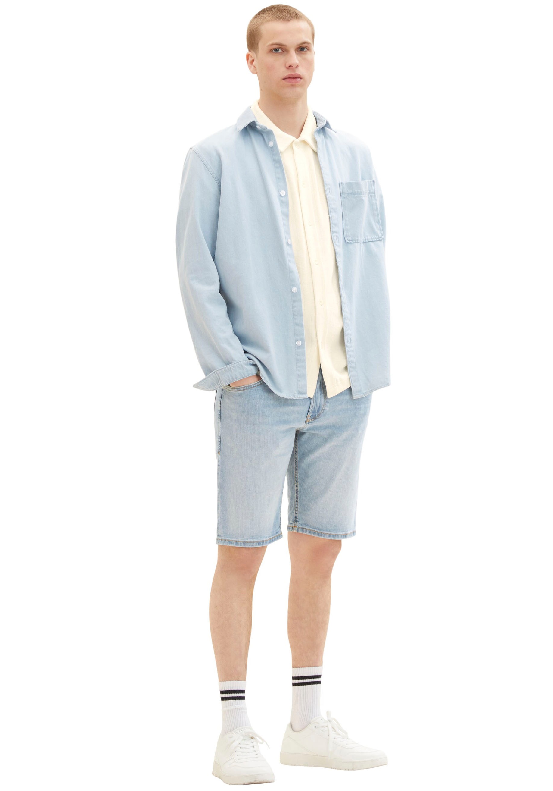 7. Bild von TOM TAILOR Denim Jeansshorts, in 5-Pocket Form