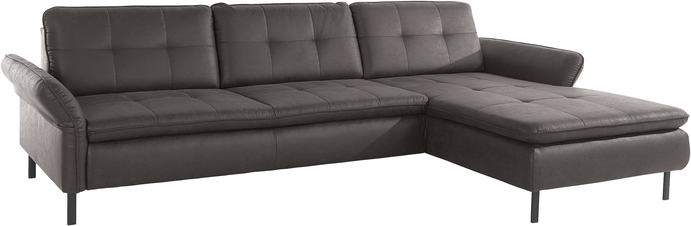 INOSIGN Ecksofa »Birkholm L-Form«, Armlehnverstellung, auch in Easy Clean Bezug - mit Wasser zu reinigen