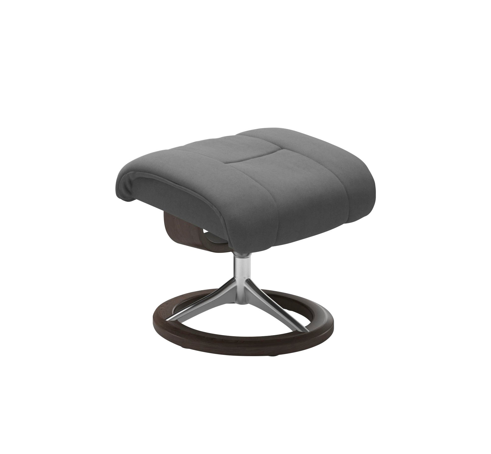 Stressless Fußhocker "Reno" mit Signature Base, Gestell Wenge günstig online kaufen