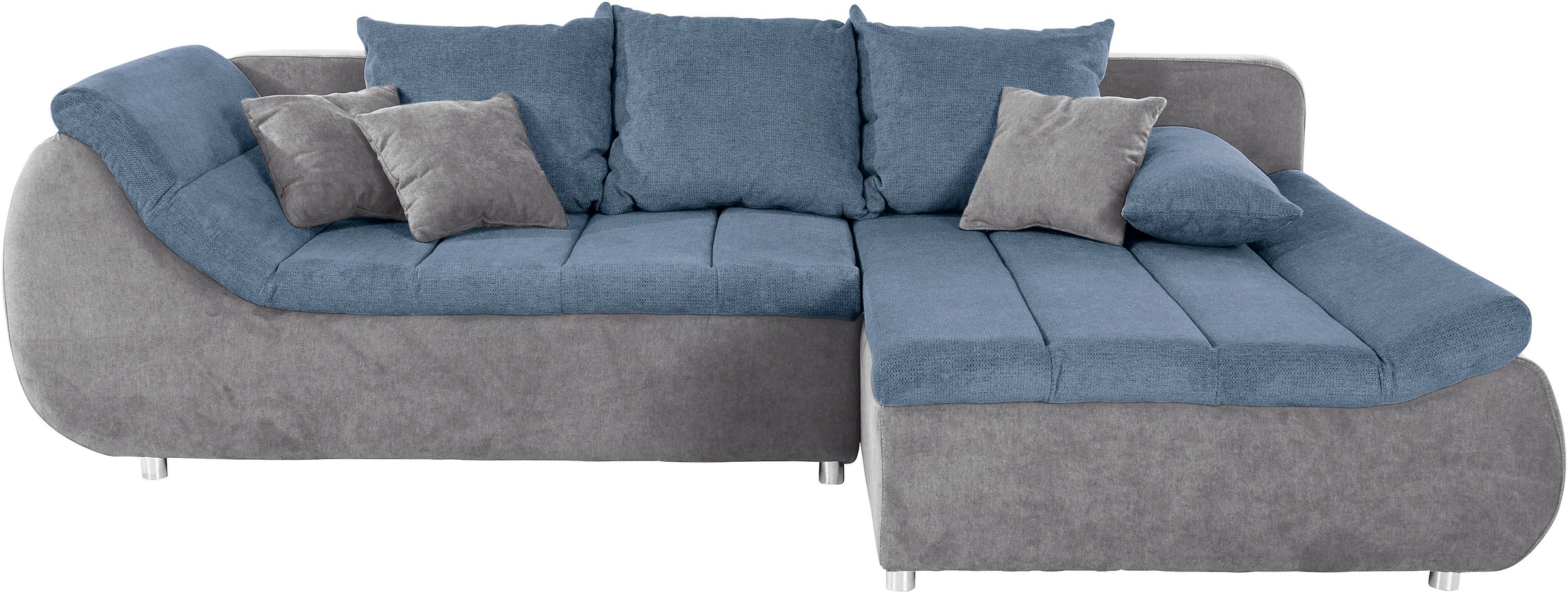 Home affaire Ecksofa »Imola, elegant und modern, aktuelle Steppung im Sitz, günstig online kaufen