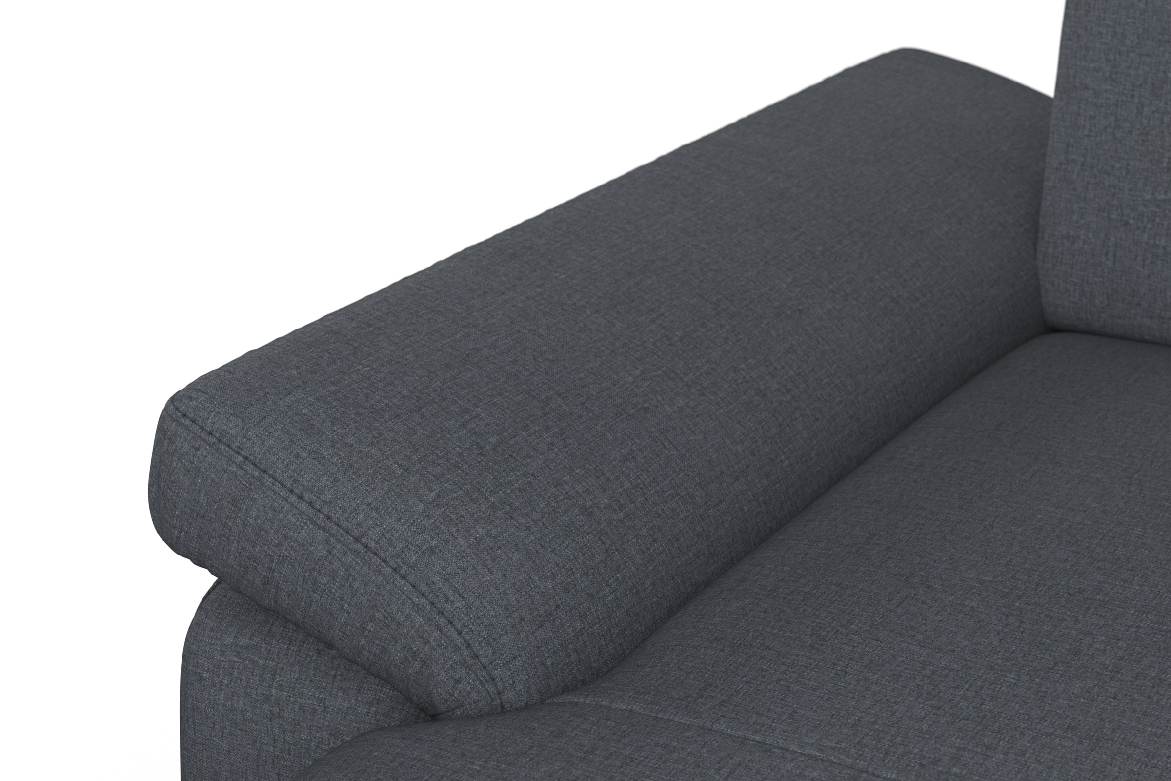 sit&more Ecksofa »Padua L-Form«, inklusive Sitztiefenverstellung, Armteilfunktion und Federkern