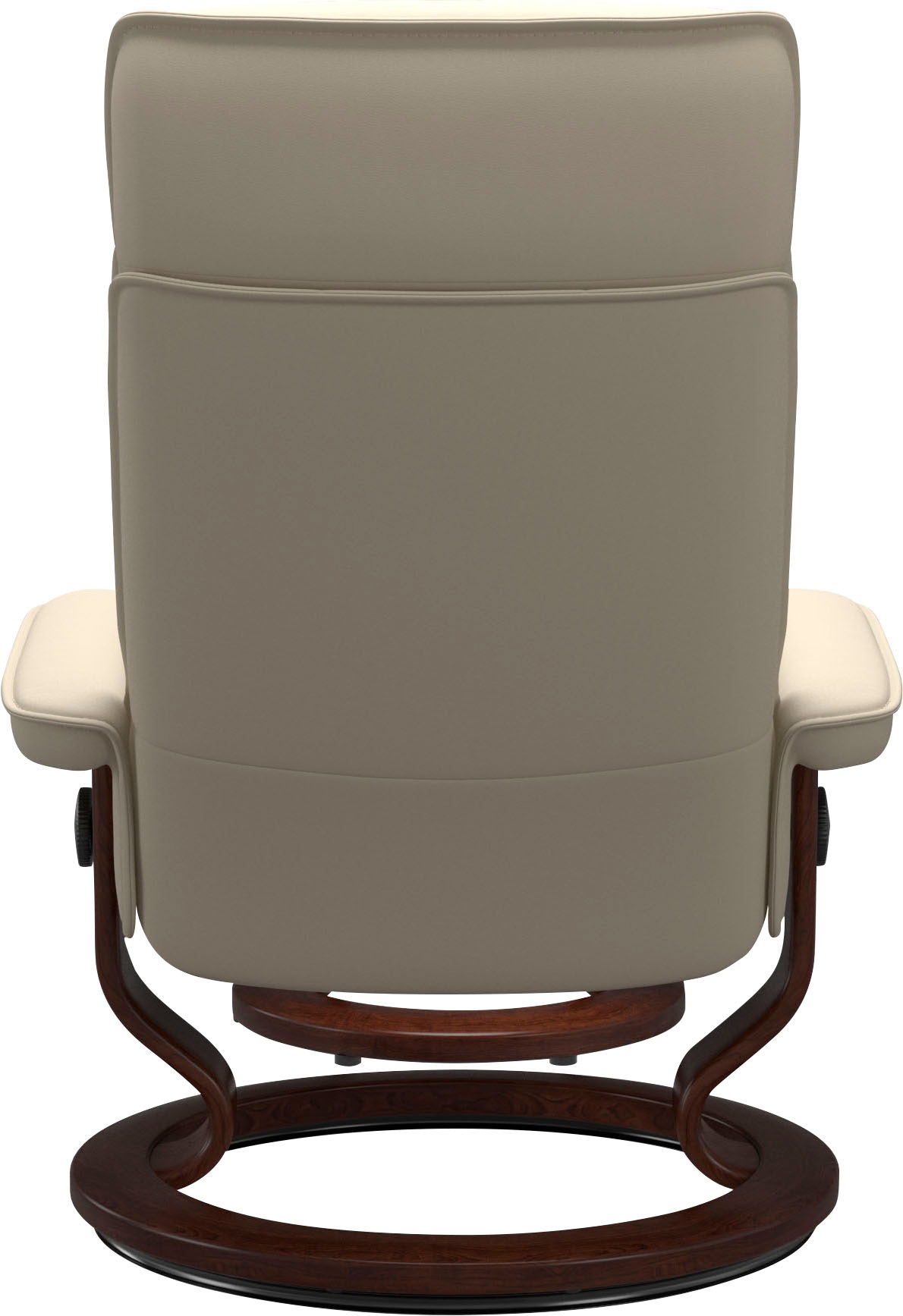 Stressless® Relaxsessel »Admiral«, (Set, Relaxsessel inkl. Hocker), mit Classic Base, Größe M & L, Gestell Braun