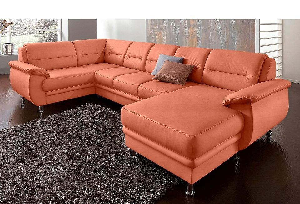 sit&more Wohnlandschaft »Mailand U-Form, B: 312 cm«, optional Bettfunktion günstig online kaufen