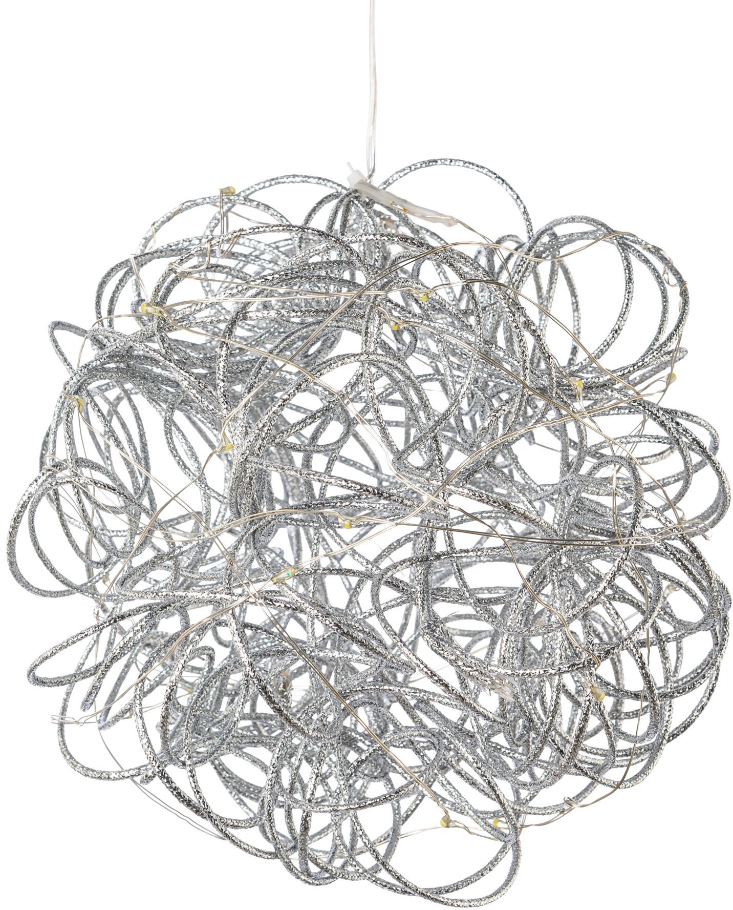 Creativ light Dekoobjekt »Hänge-Drahtkugel«, mit 25 LED
