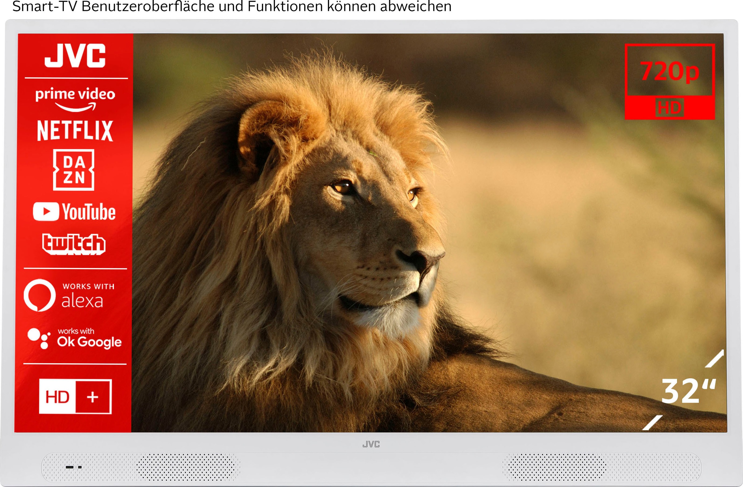JVC LED-Fernseher »LT-32VHP255W«, 80 cm/32 Zoll, HD ready, Smart-TV kaufen