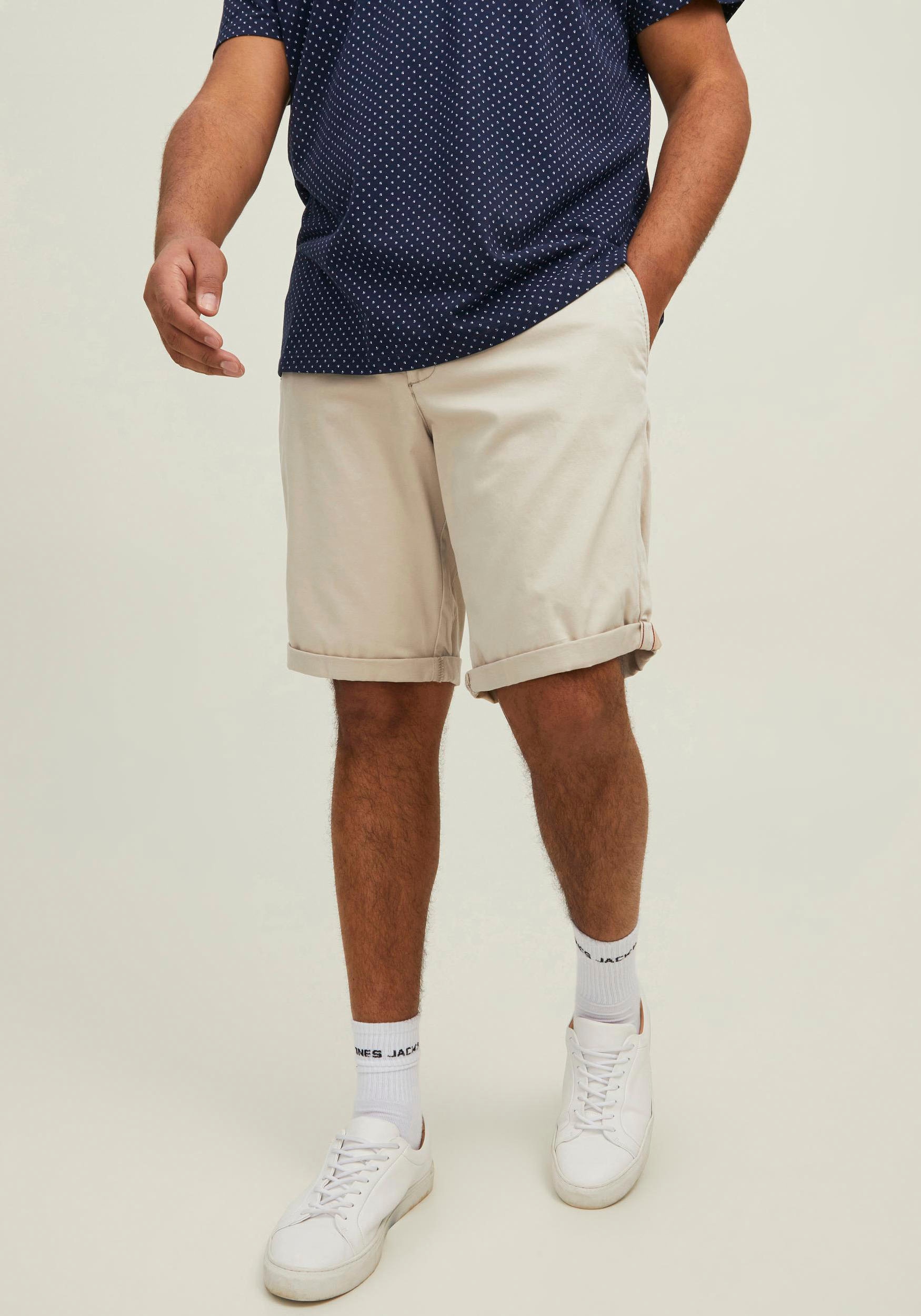 Bild von Jack & Jones PlusSize Chinoshorts »BOWIE SHORTS«, Bis Weite 48