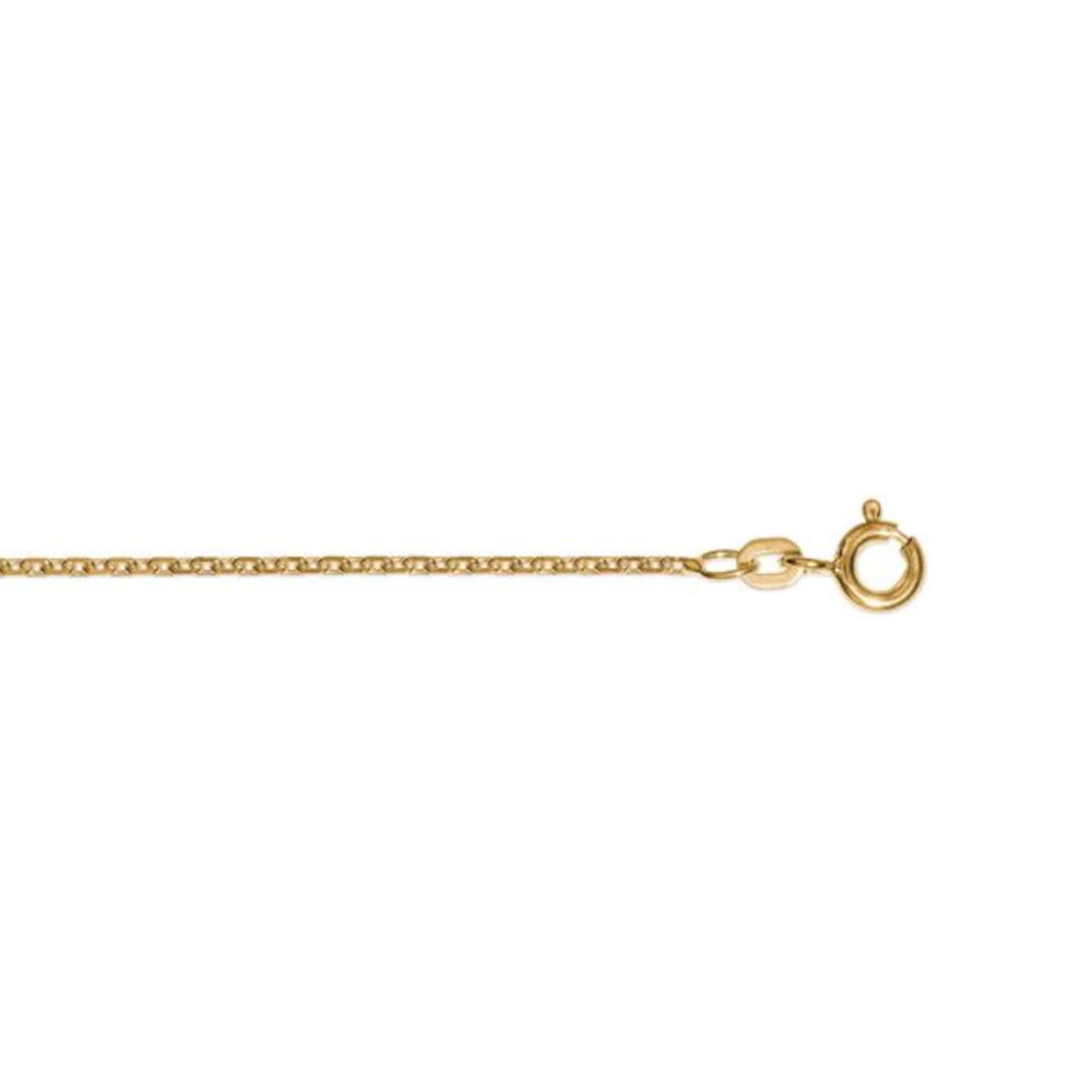 ONE ELEMENT Goldkette »Halskette Gold Damen Schmuck 70 1 Gelbgold 333 Ø aus mm« Rundankerkette