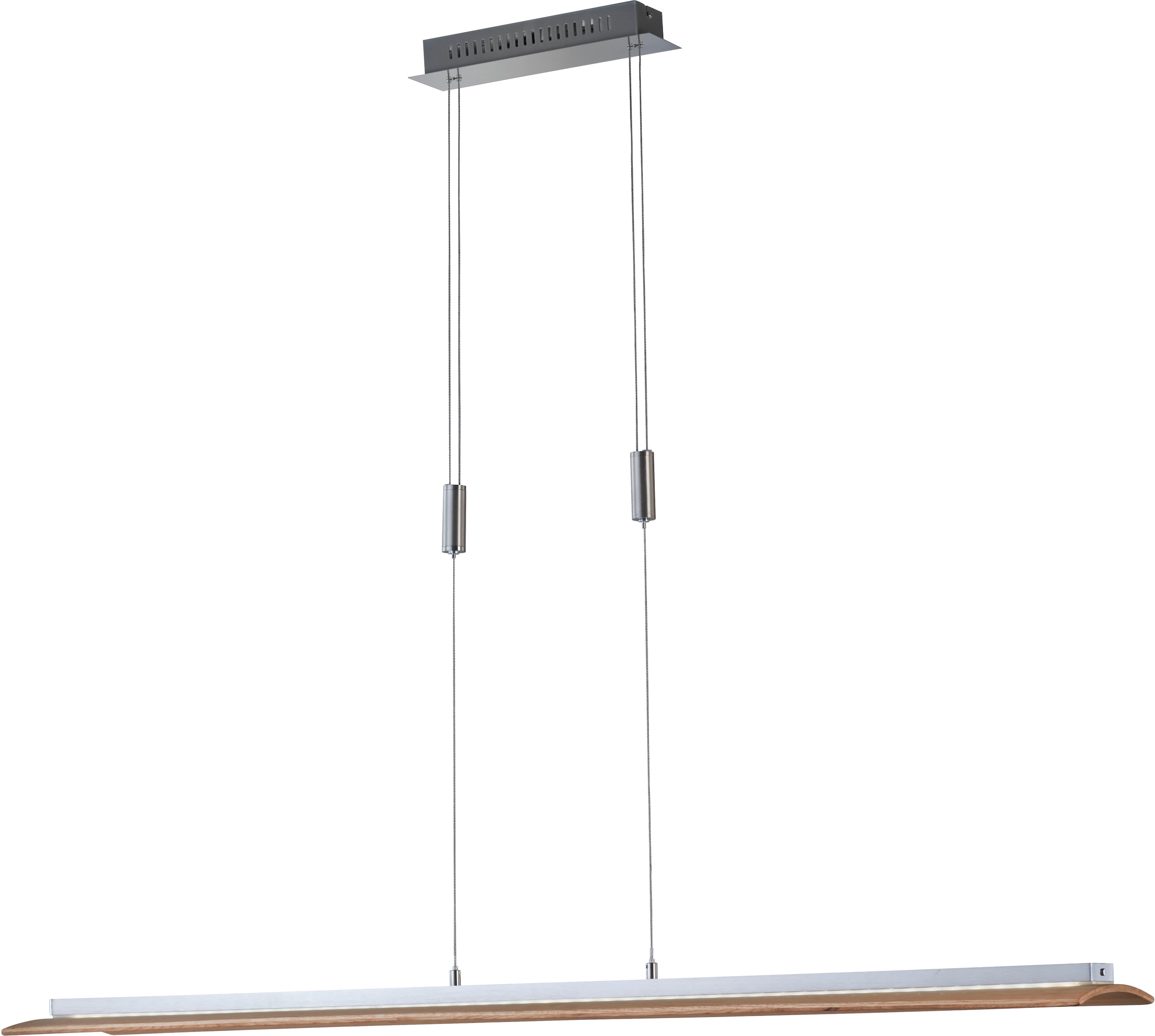 FISCHER & HONSEL LED Pendelleuchte »SHINE-WOOD«, 1 flammig, Leuchtmittel LED-Modul | LED wechselbar, Made in Germany, hochwertige Verarbeitung
