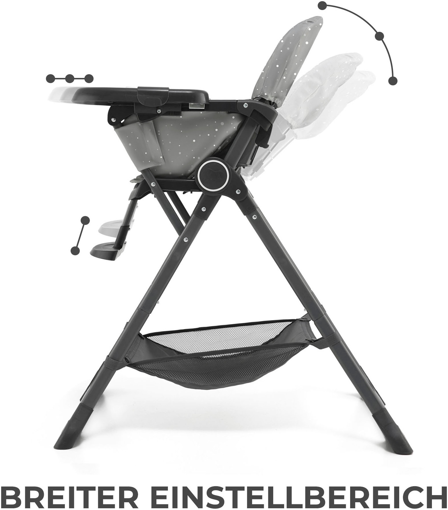 Kinderkraft Kombihochstuhl »FOLDEE« ()