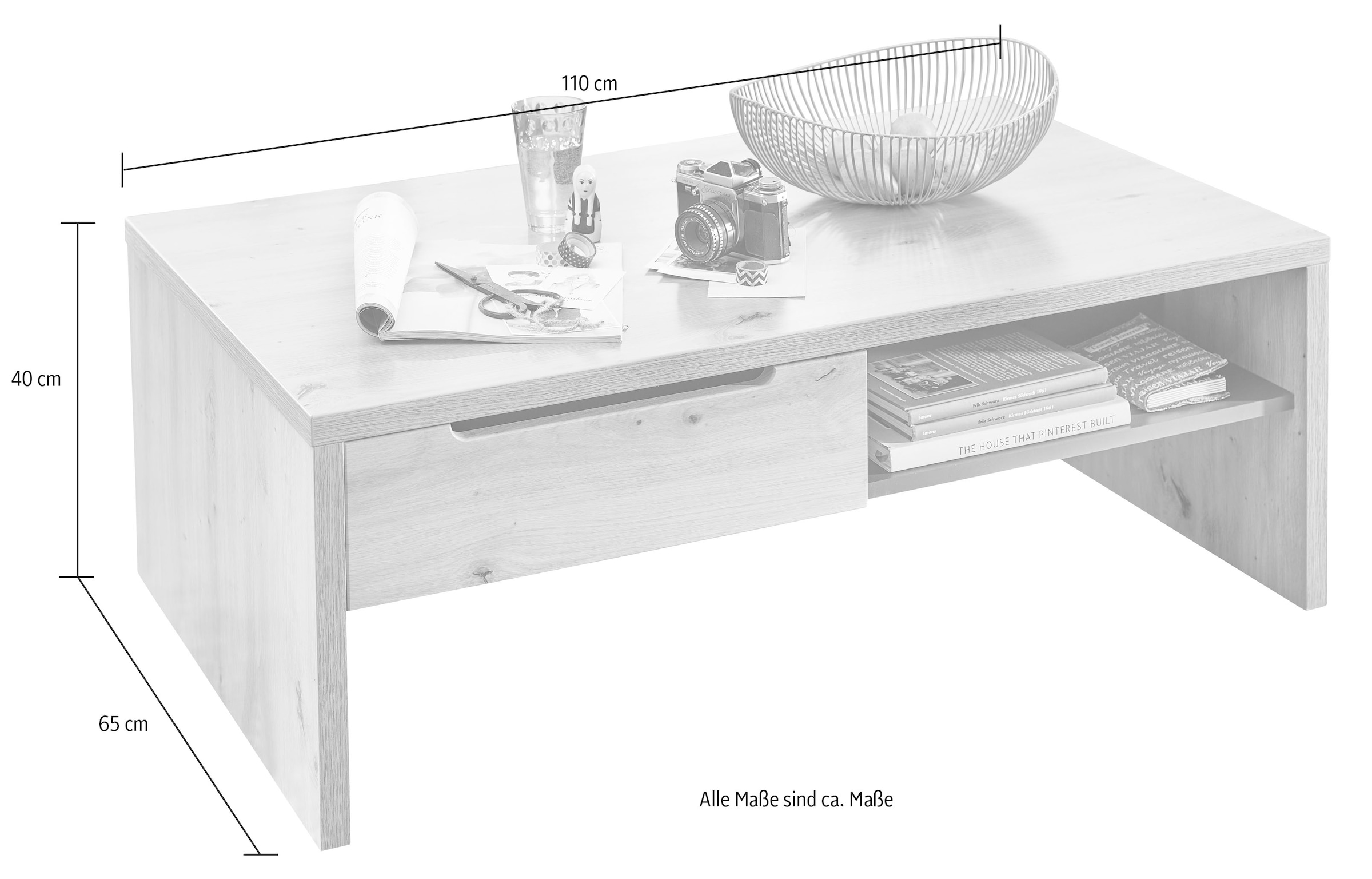 Innostyle Couchtisch, (1 St.)