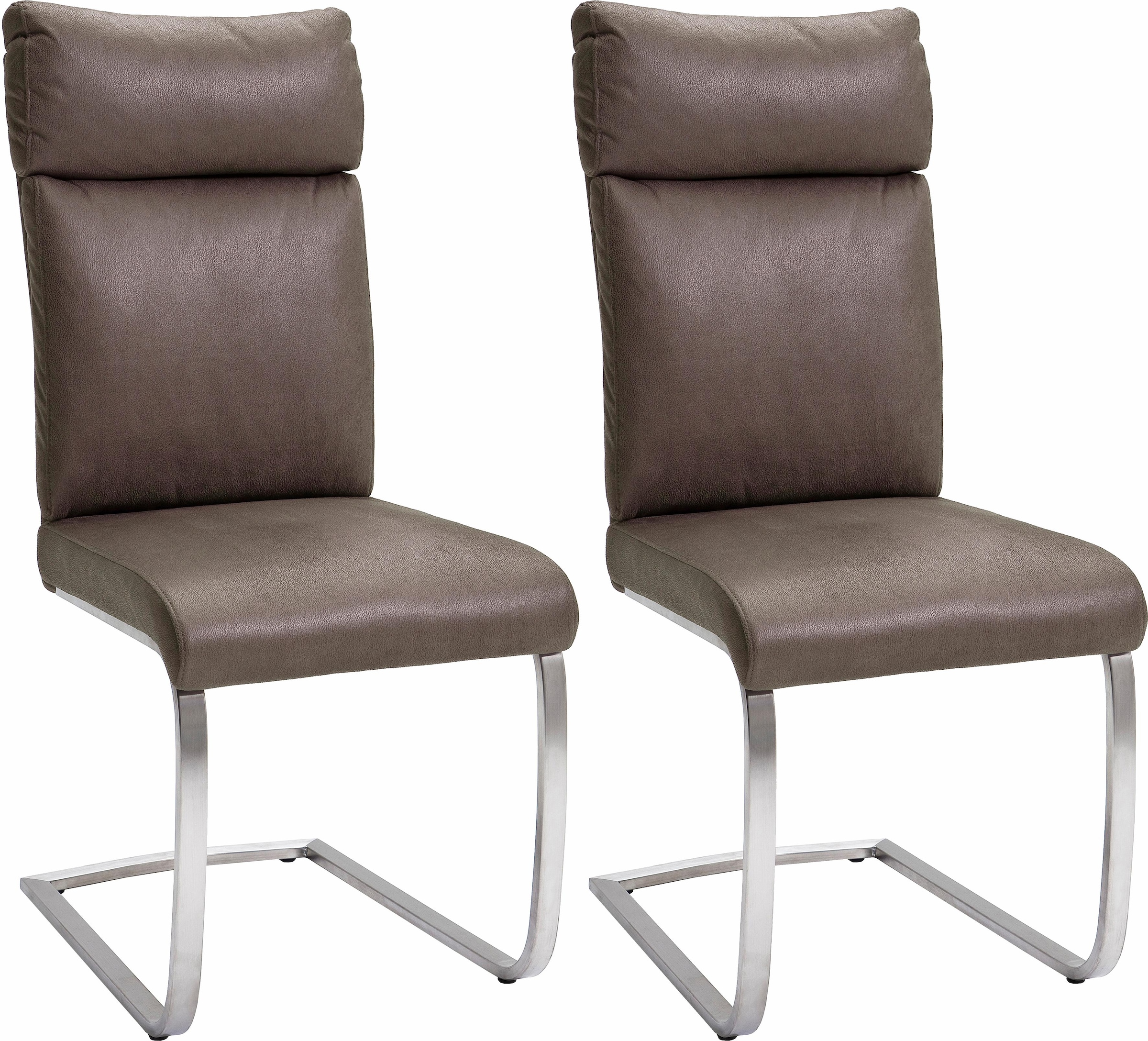 MCA furniture (Set), online 2 Microfaser, Stuhl bestellen bis 130 St., Freischwinger, belastbar Kg
