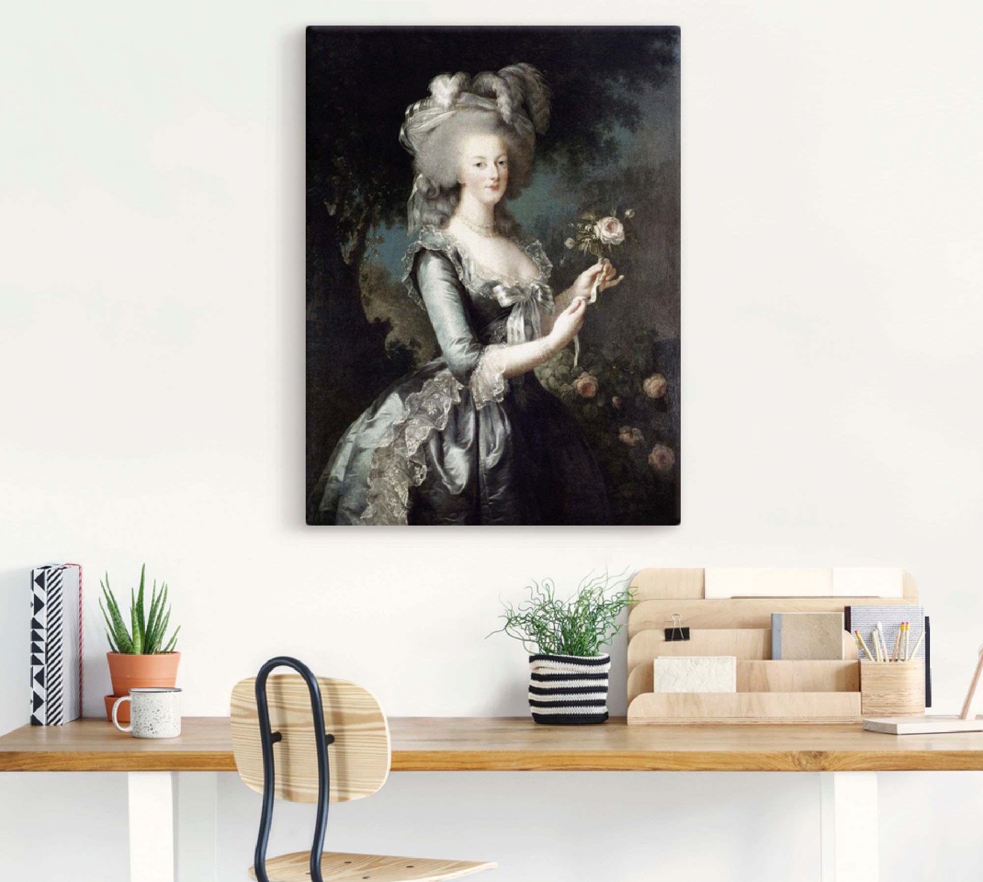 Artland Wandbild »Marie Antoinette, 1783« Menschen 1 Stk. tlg. als Alubild, günstig online kaufen