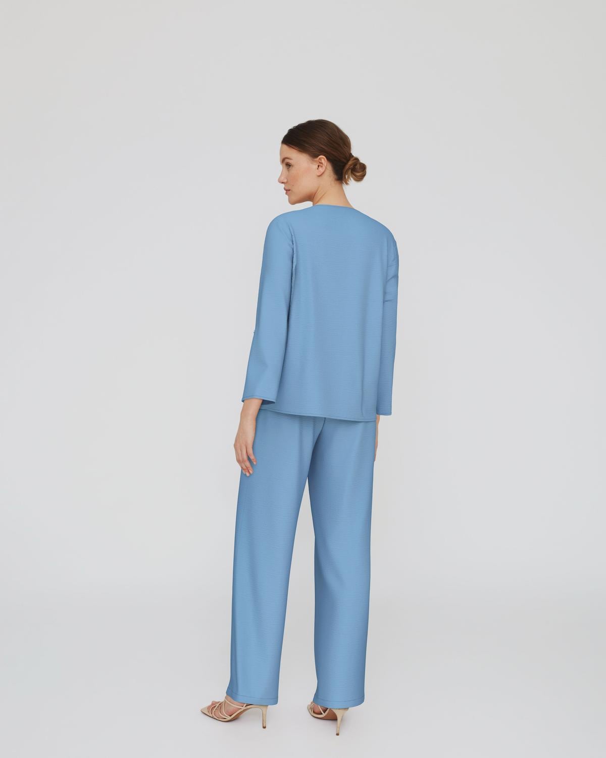 Vila Blusenshirt »VIJOSA 3/4 V-NECK TOP - NOOS«