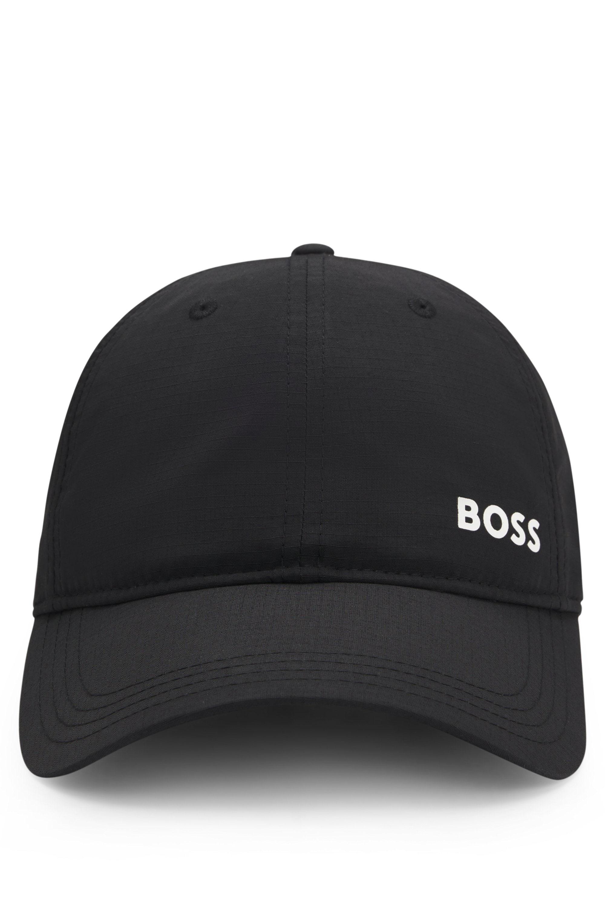 BOSS GREEN Fitted Cap »Lach-RS«, Technical Sport Ripstop, UV-Protection, Weite verstellbar