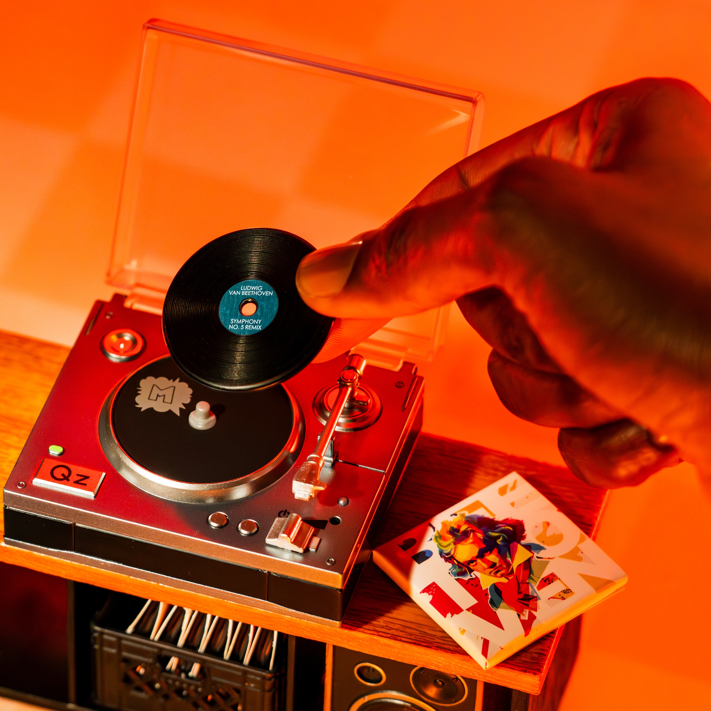 MGA ENTERTAINMENT Kreativset »MGA's Miniverse - Real Music Record Players«