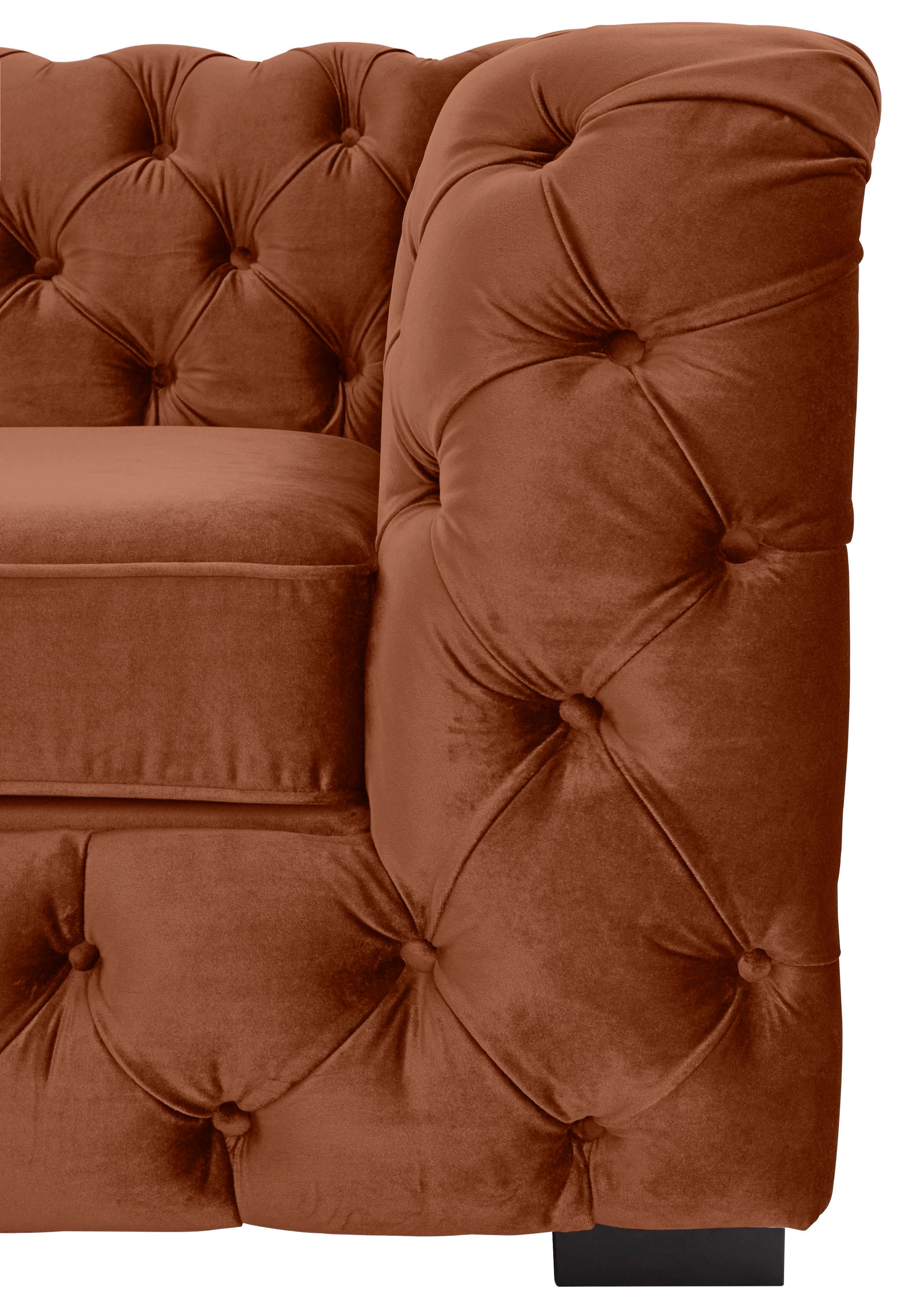 Guido Maria Kretschmer Home&Living Chesterfield-Sofa »Kalina«, klassische Chesterfield-Knopfheftung, sehr hochwertige Verarbeitung