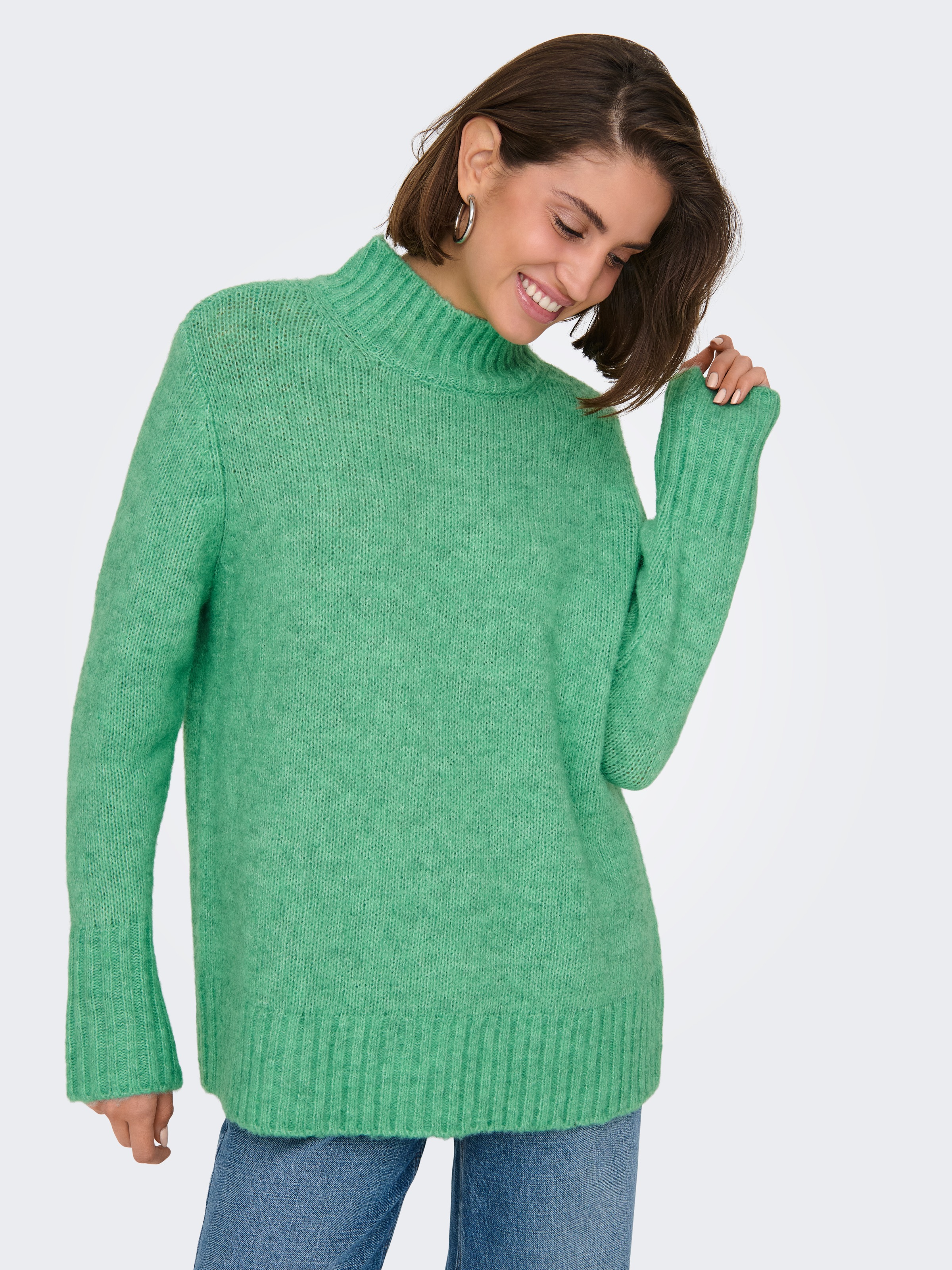 ONLY Stehkragenpullover »ONLAYA LIFE LS HIGH NECK CC KNT«