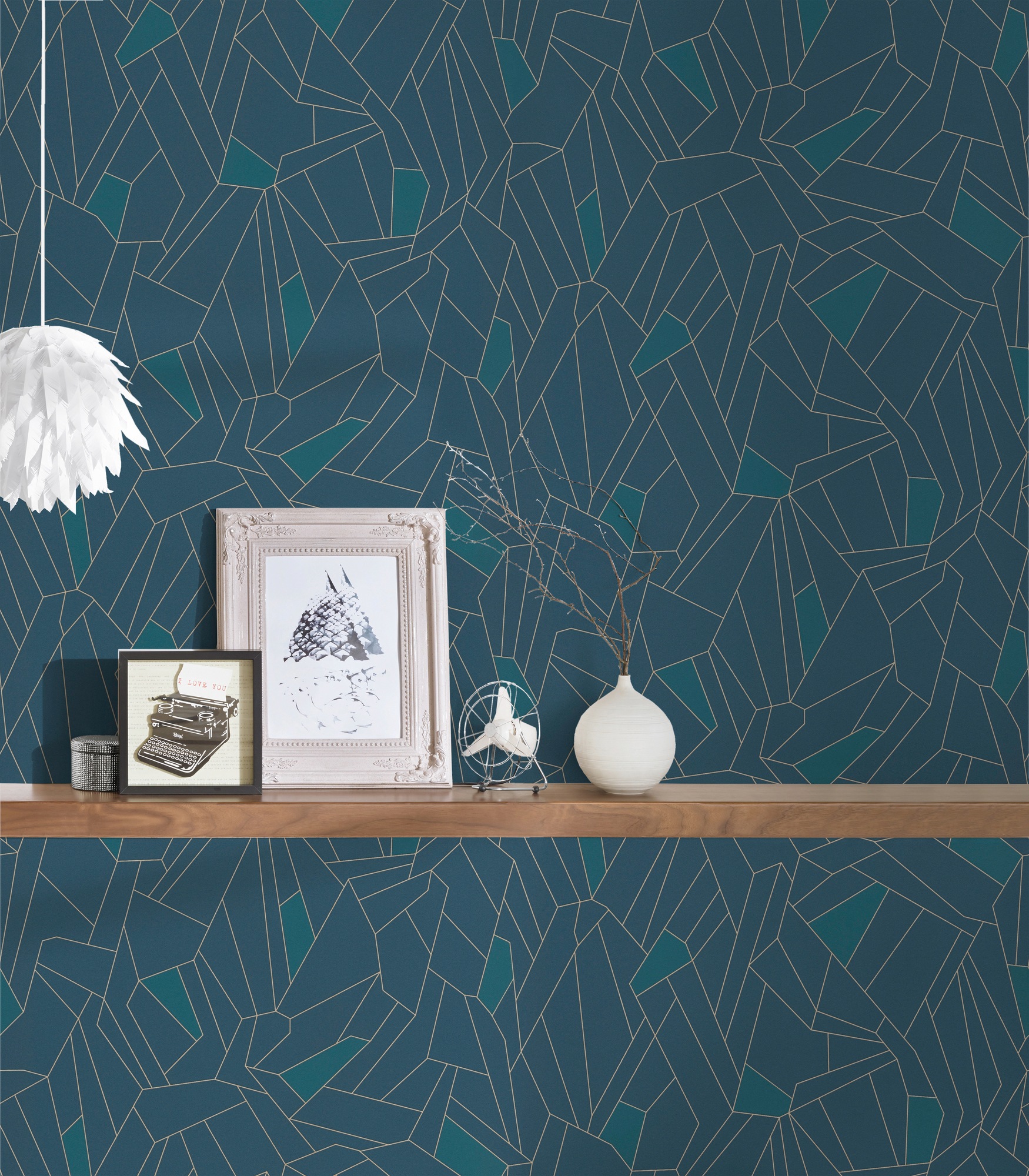 A.S. Création Vliestapete »New Life«, 3D-Optik-geometrisch-grafisch, Tapete Geometrisch Tapeten Wohnzimmer Schlafzimmer Küche Design Optik