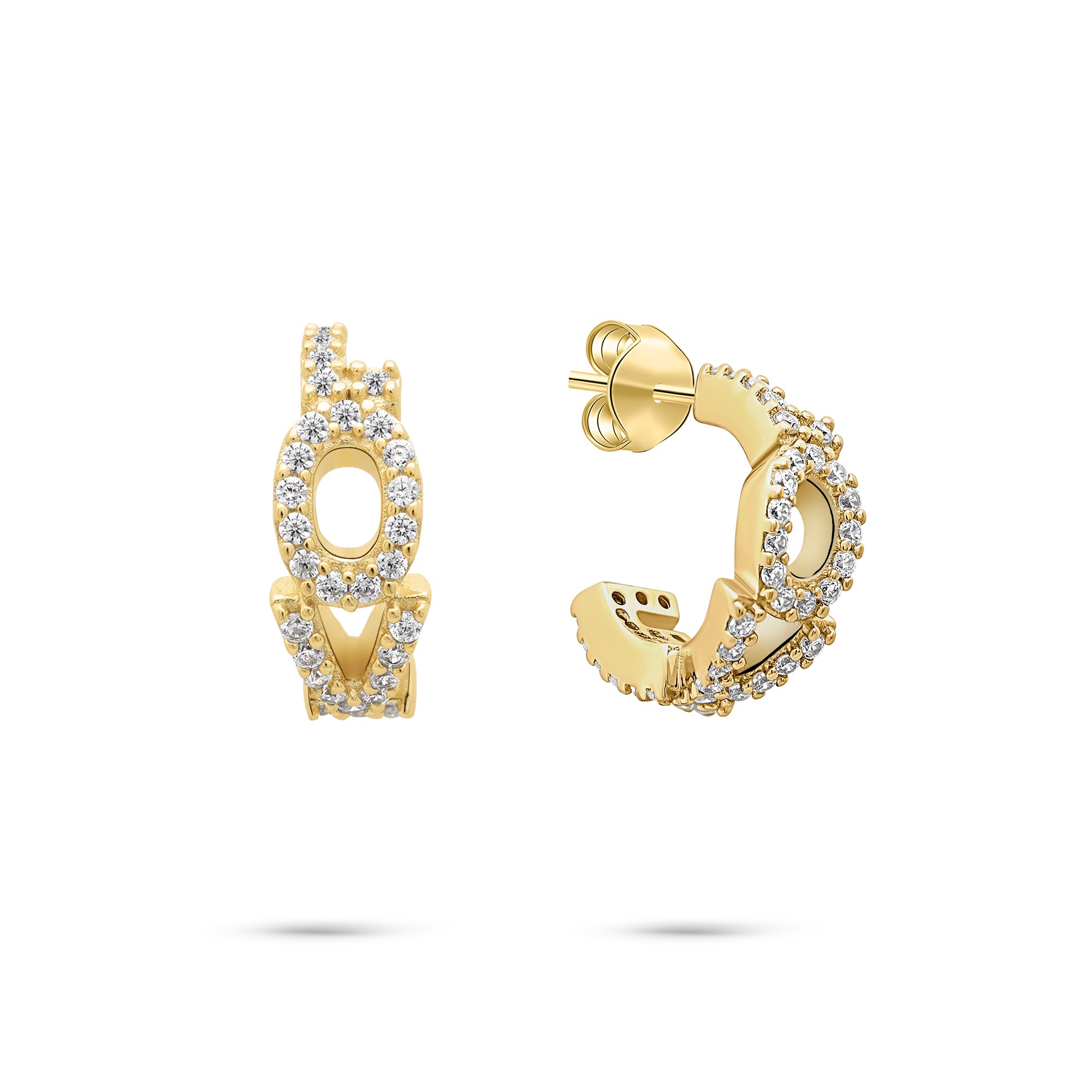 Tamaris Paar Creolen »Schmuck Geschenk Silber 925 Creole Love Letters«