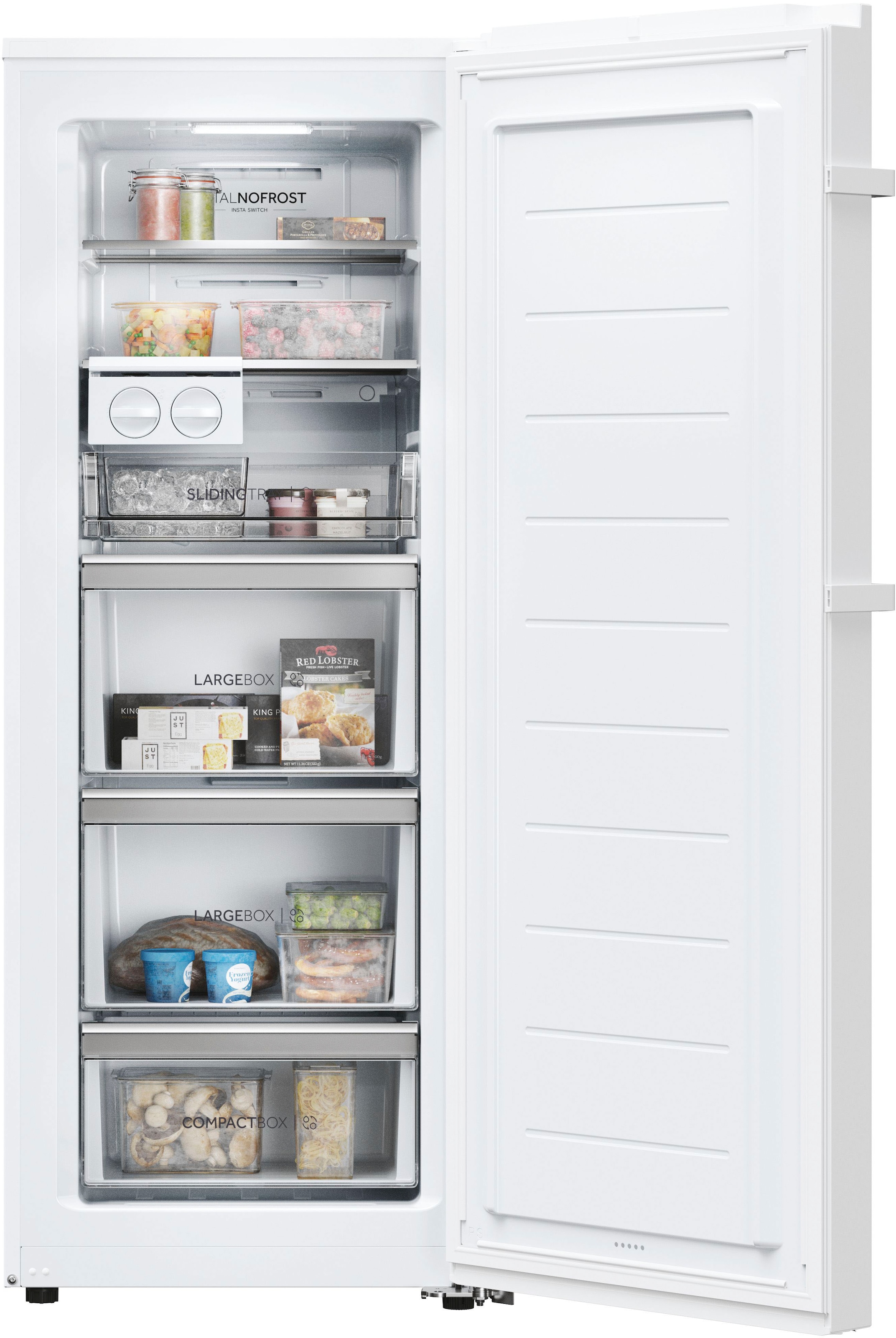 Haier Gefrierschrank »H4F226WDH1«, 153,5 cm hoch, 60 cm breit, 178 cm hoch, 60 cm breit, no Frost, Twist Ice Maker