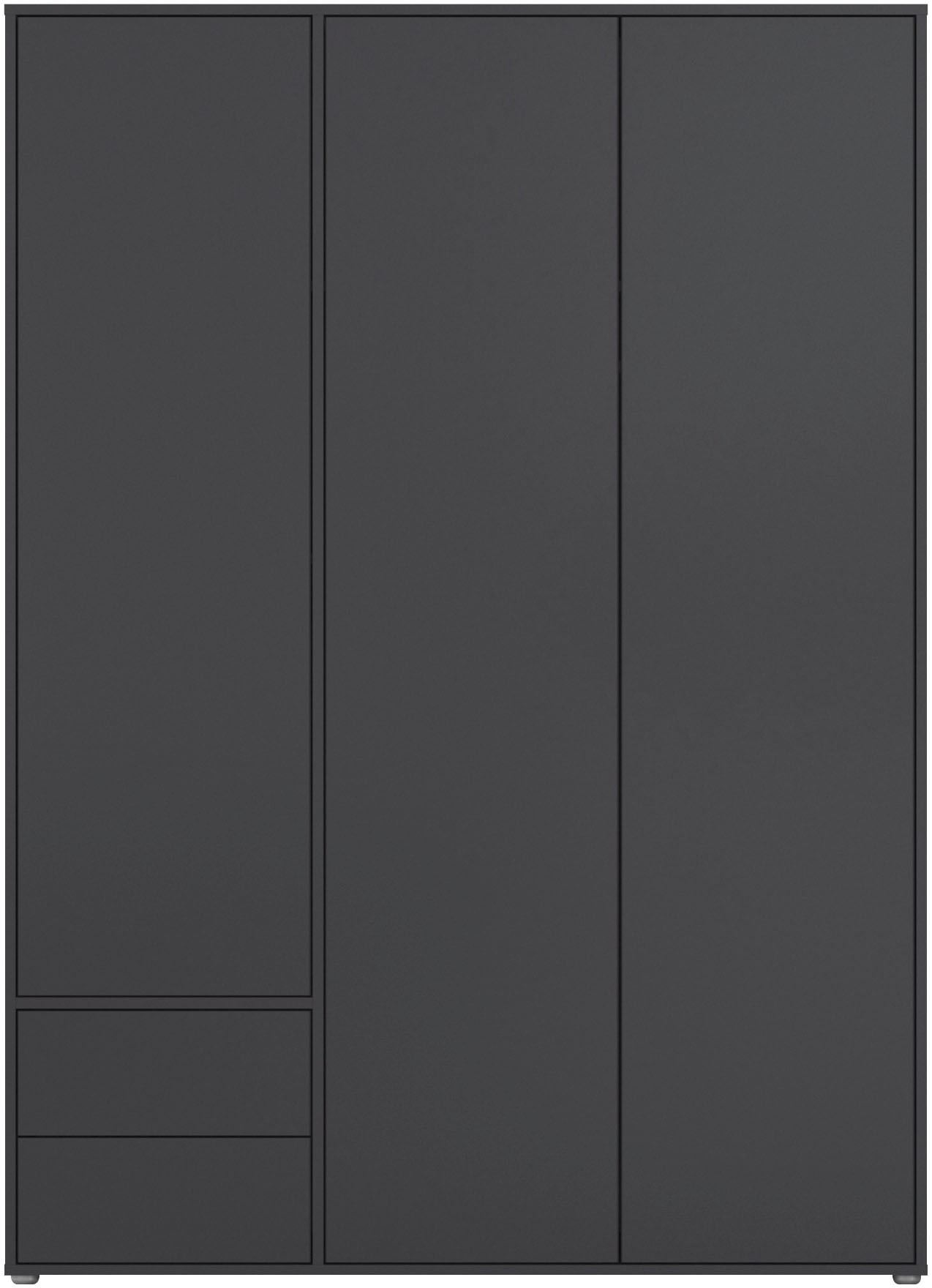 rauch Drehtürenschrank »Kleiderschrank Schrank Garderobe Wäscheschrank NABILA viel Stauraum«, (in 3 verschiedenen Ausstattungen BASIC/CLASSIC/PREMIUM), mit 2 Schubladen und Push-to-Open Funktion TOPSELLER MADE IN GERMANY