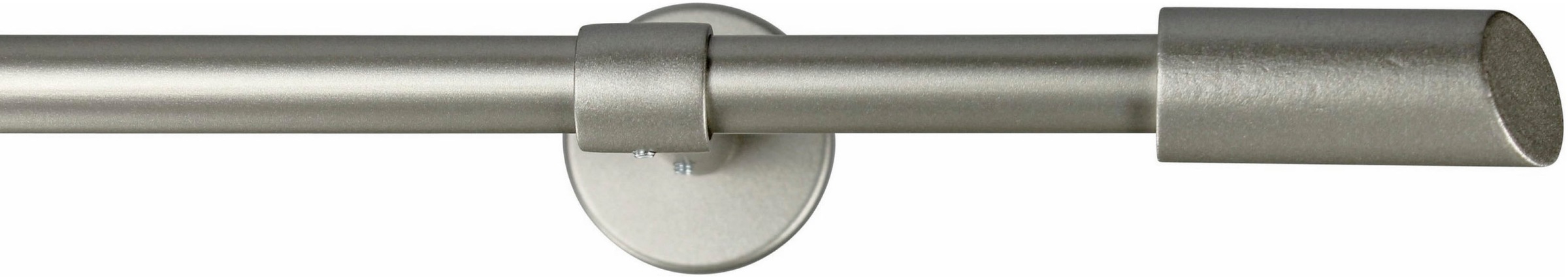 GARESA Gardinenstange »ZYLI« Ø 16 mm 1 läufig-läufig Wunschmaßlänge;Träger; günstig online kaufen