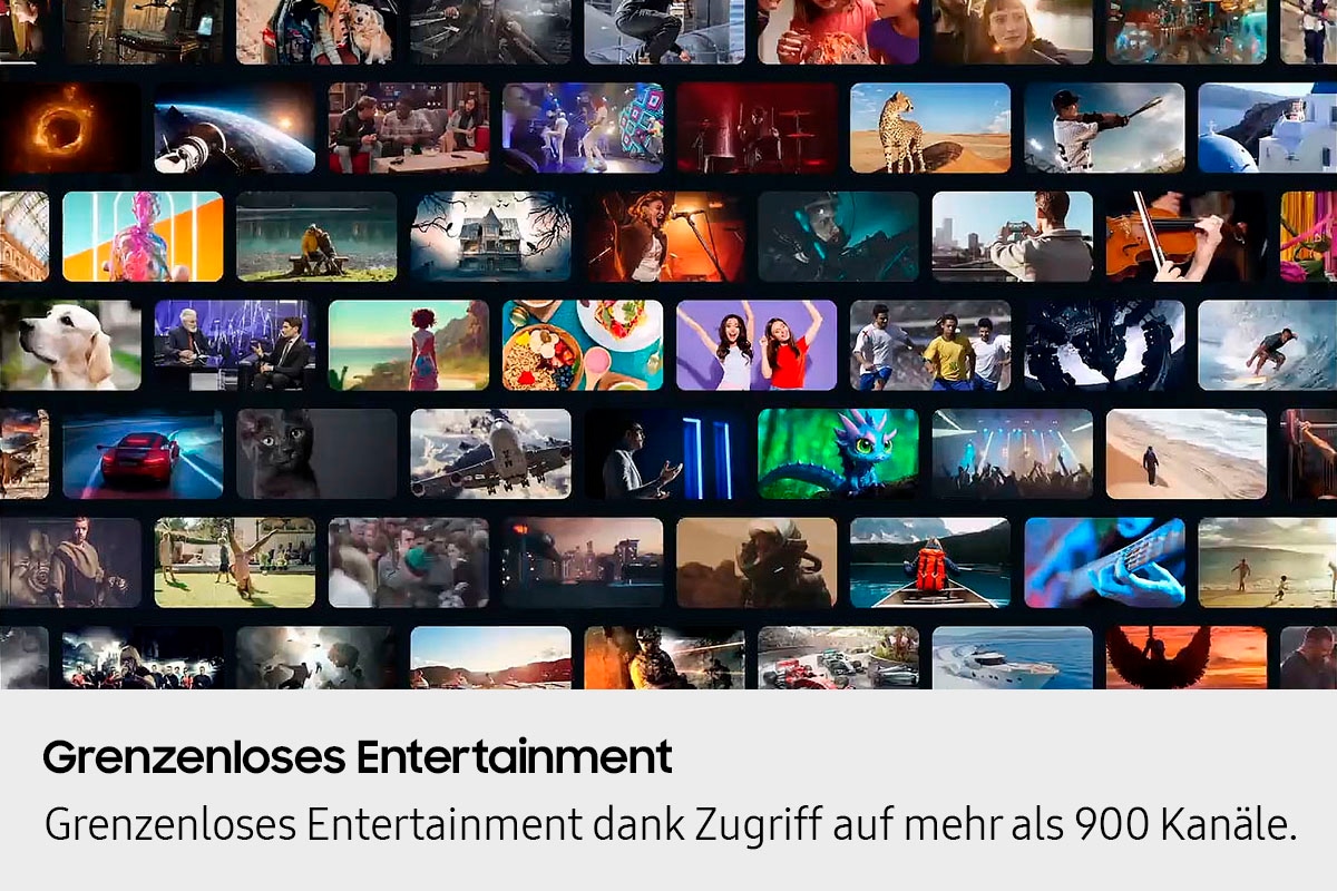 Samsung QLED-Fernseher »GQ75Q7FAAU«, 4K Ultra HD, Smart-TV, Quantum HDR, Knox Security, Art Store, 3D Sound, Gaming Hub, AI TV