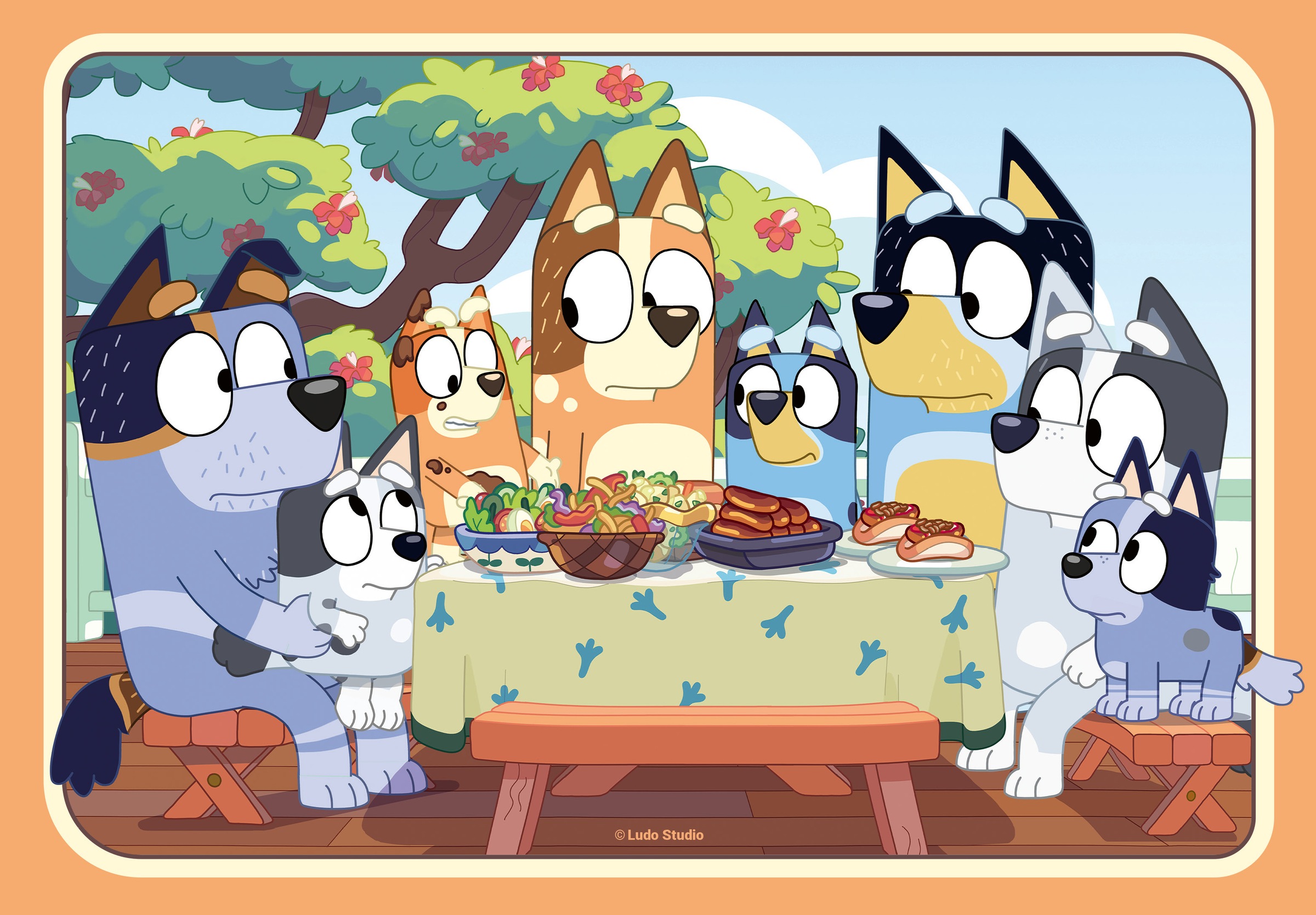 Ravensburger Puzzle »Bluey, Auf geht's!«, Made in Europe