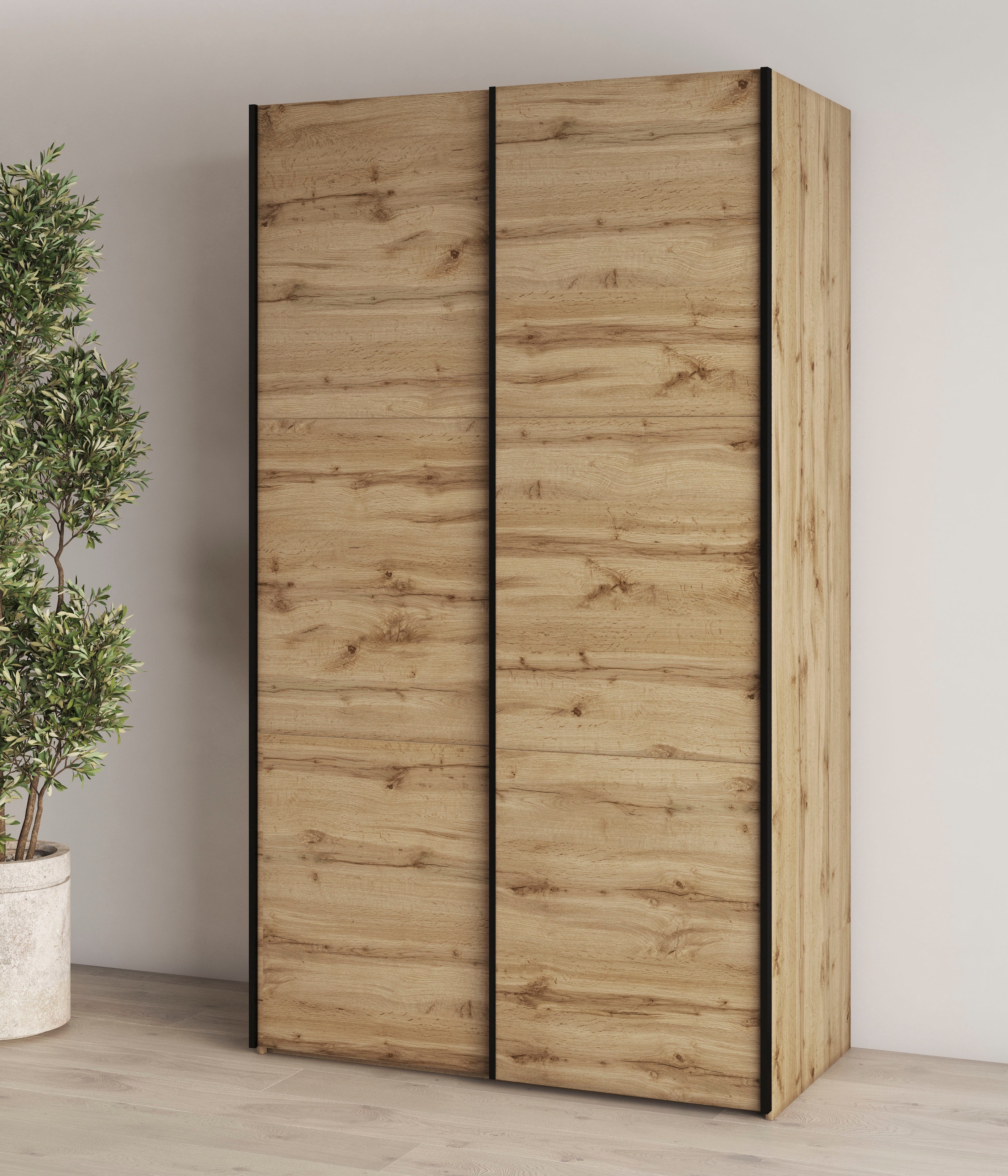 OTTO home Kleiderschrank »Eastvale, 120x64x210cm, ideal für kleine Räume od günstig online kaufen