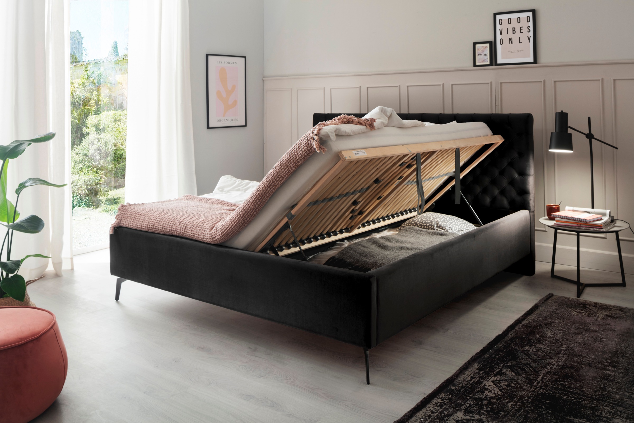 5. Bild von meise.möbel Stauraumbett »La Maison«, inkl. Lattenrost und Bettkasten