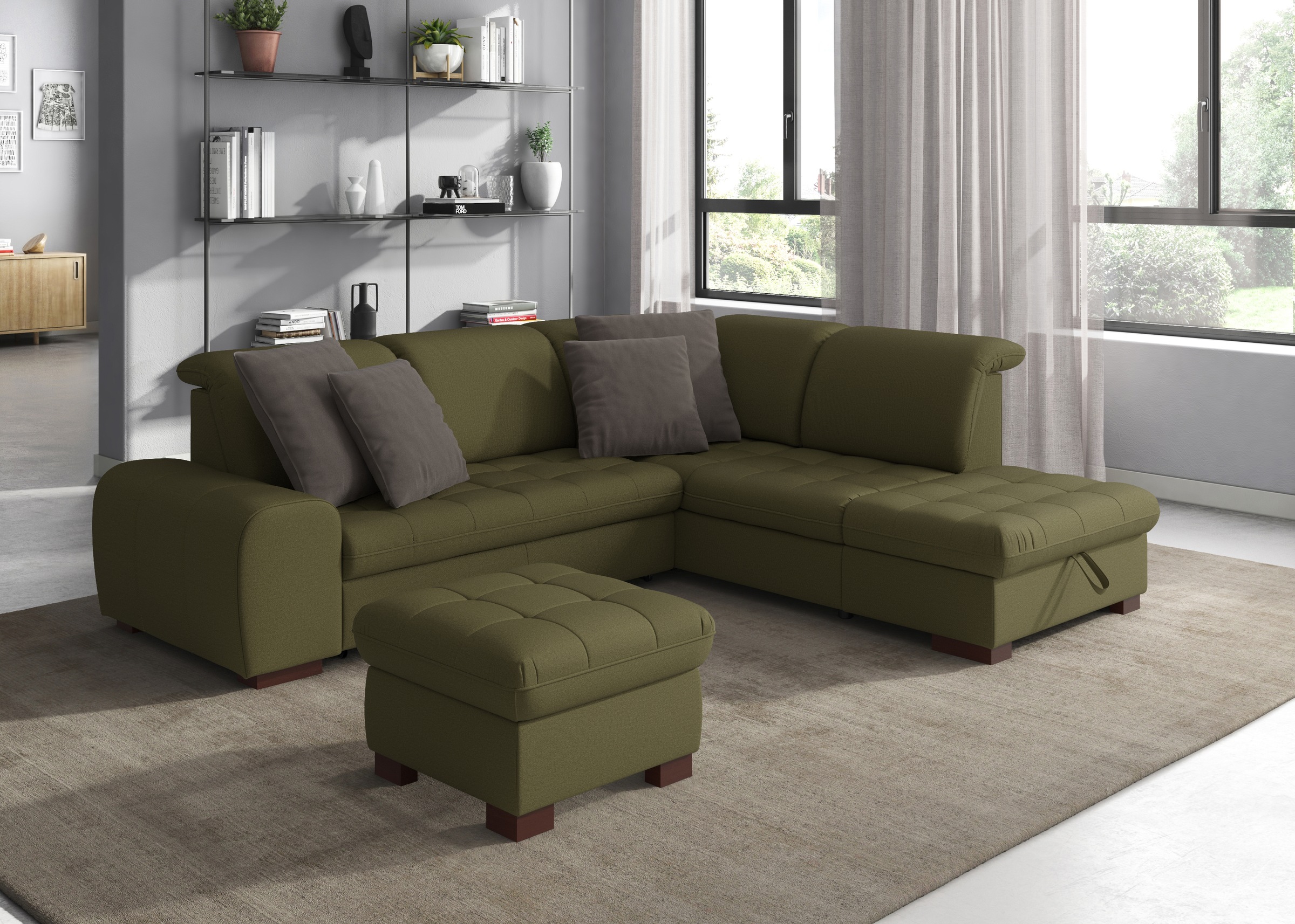 sit&more Hocker »Luxor«, auch erhältlich in dem besonders leicht mit Wasser zu reinigen