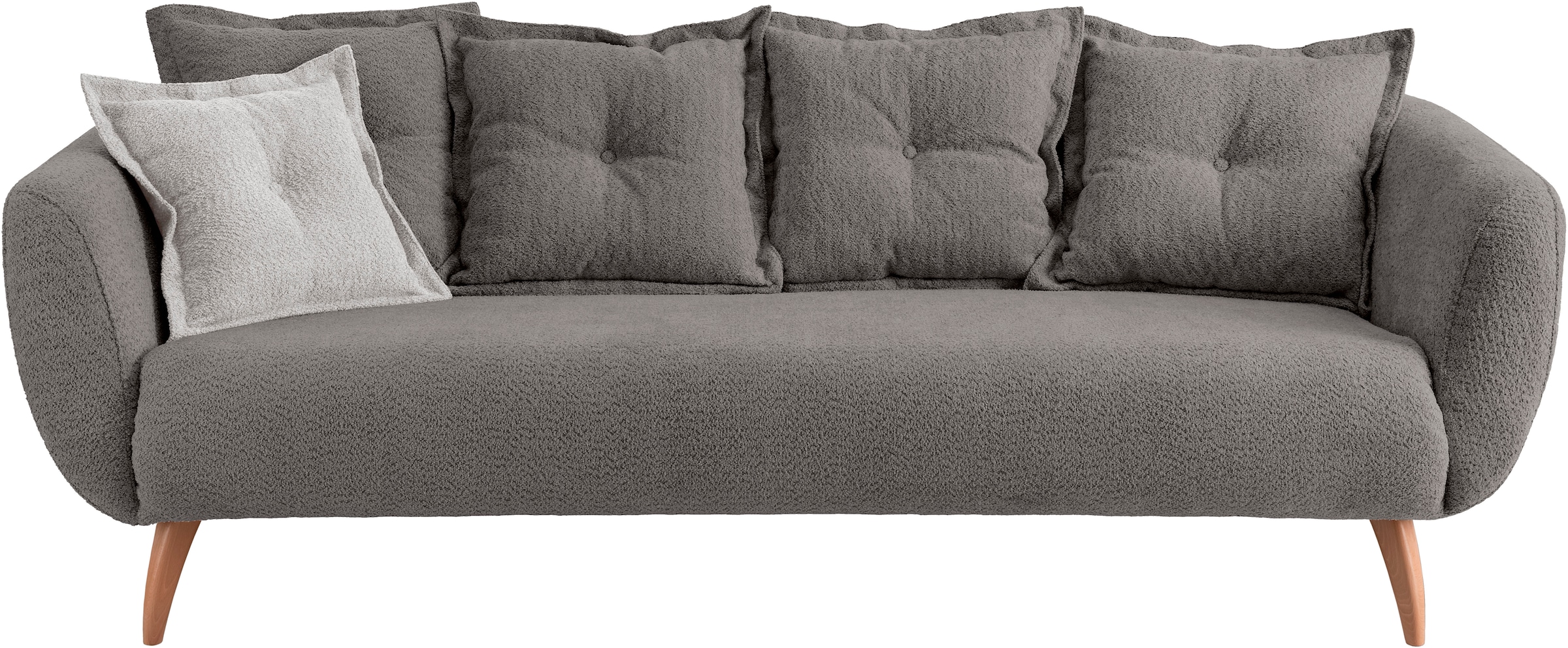 Home affaire 3-Sitzer "Baggio modern und romantisches Design, bequem", Zier günstig online kaufen