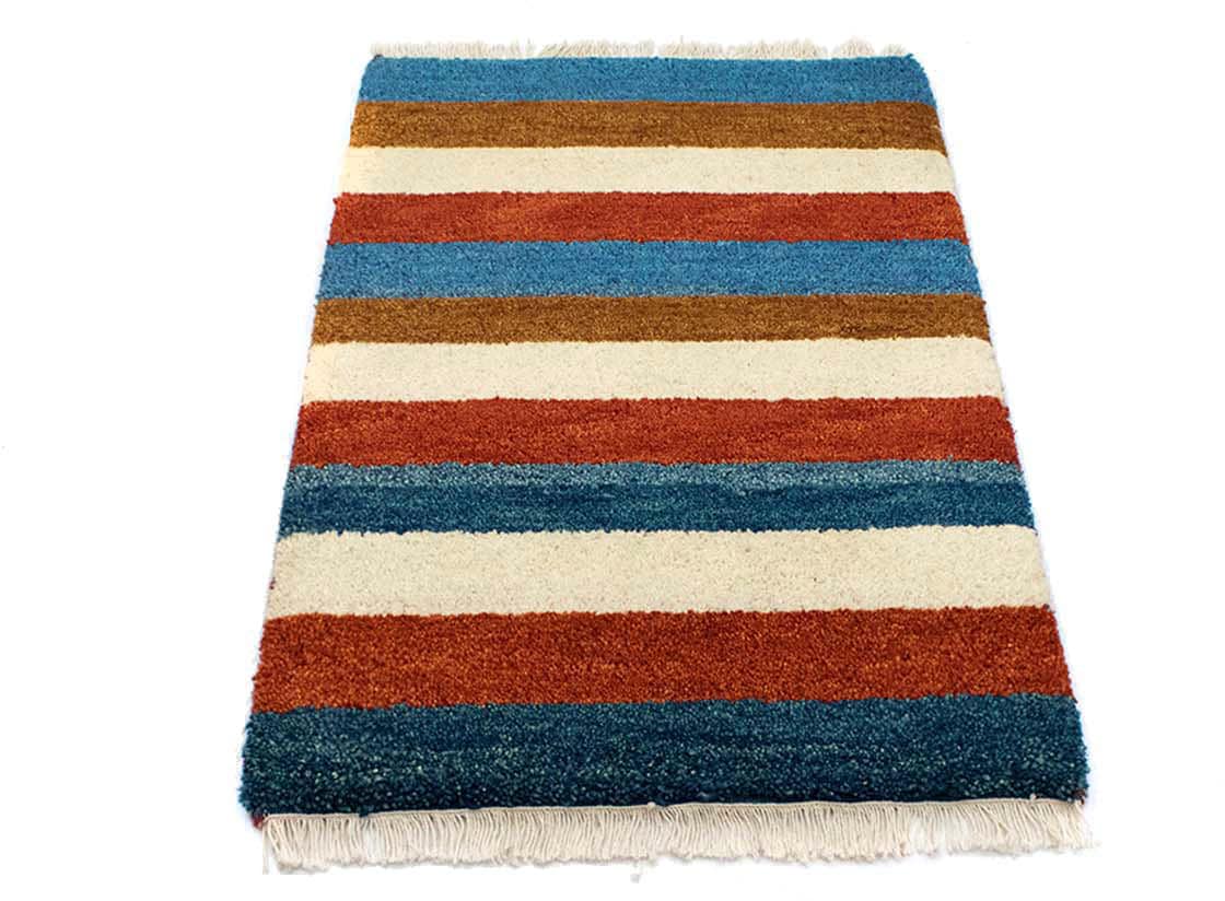 morgenland Wollteppich »Gabbeh Teppich bestellen handgeknüpft bequem mehrfarbig«, und handgeknüpft rechteckig, schnell