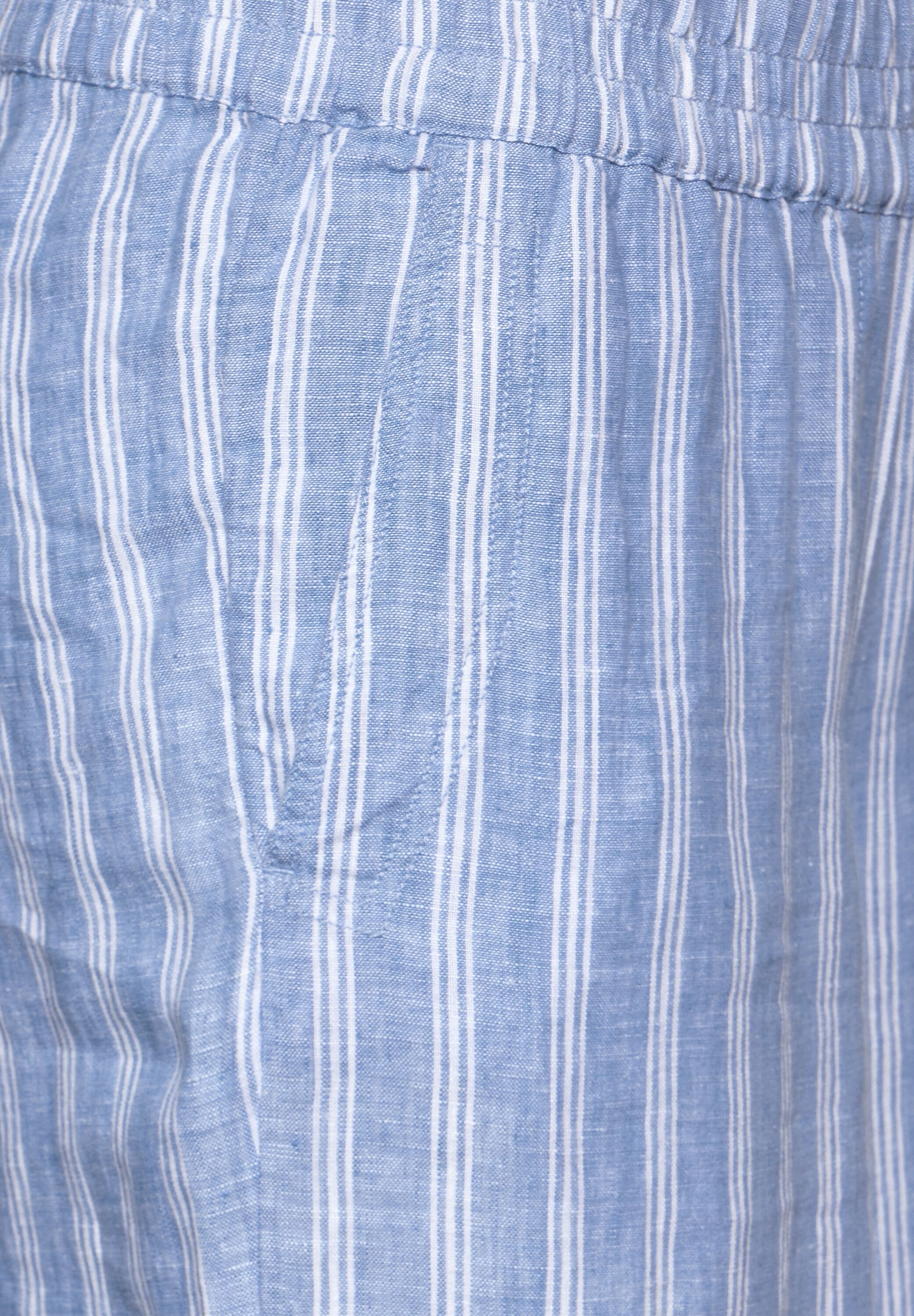 Cecil Leinenhose »Style Neele«, mit Streifen im Culotte-Stil