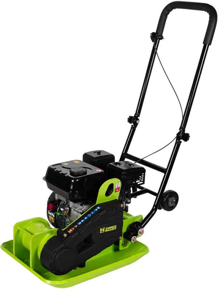 ZIPPER Rüttelplatte kompakte Größe für Transport und Lagerung