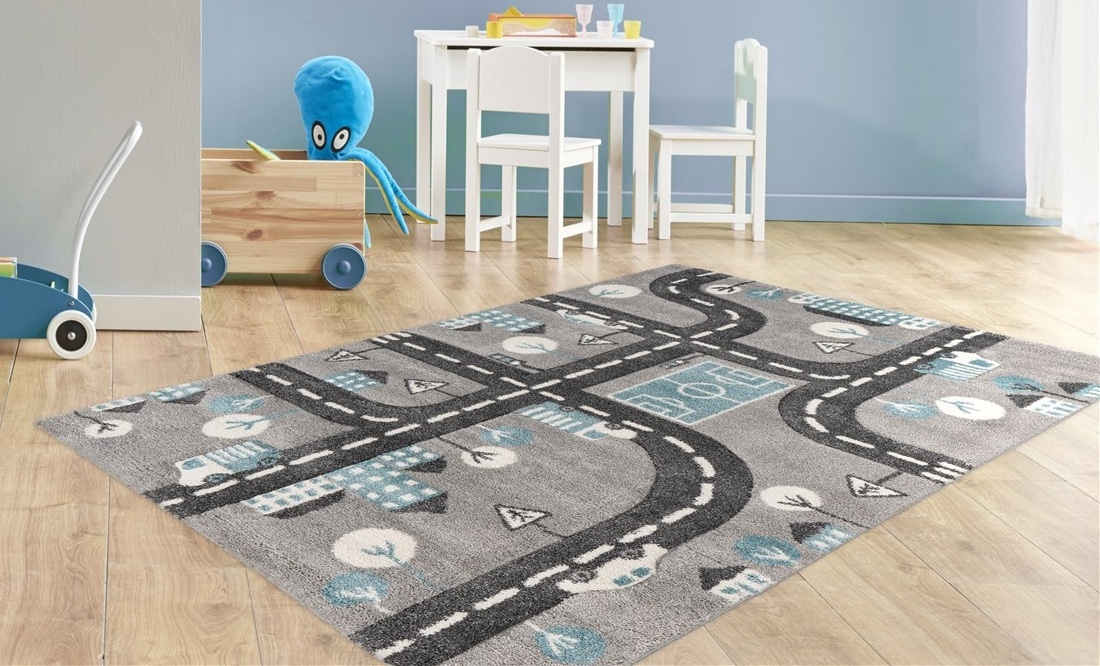 Arte Espina Kinderteppich »Amigo 531«, rechteckig, 15 mm Höhe, Straßen-Spie günstig online kaufen