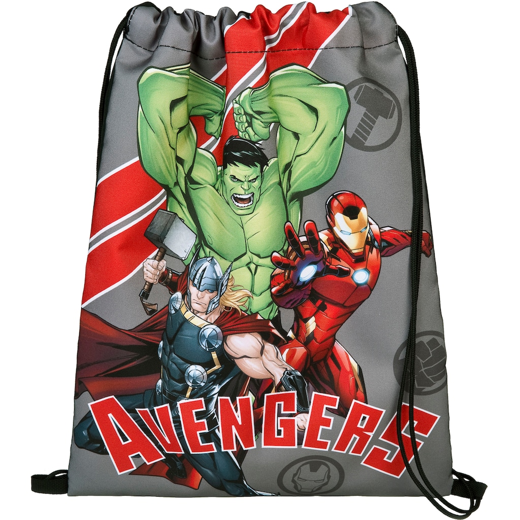 Scooli Schulranzen »EasyFit, Avengers«, Reflektoren