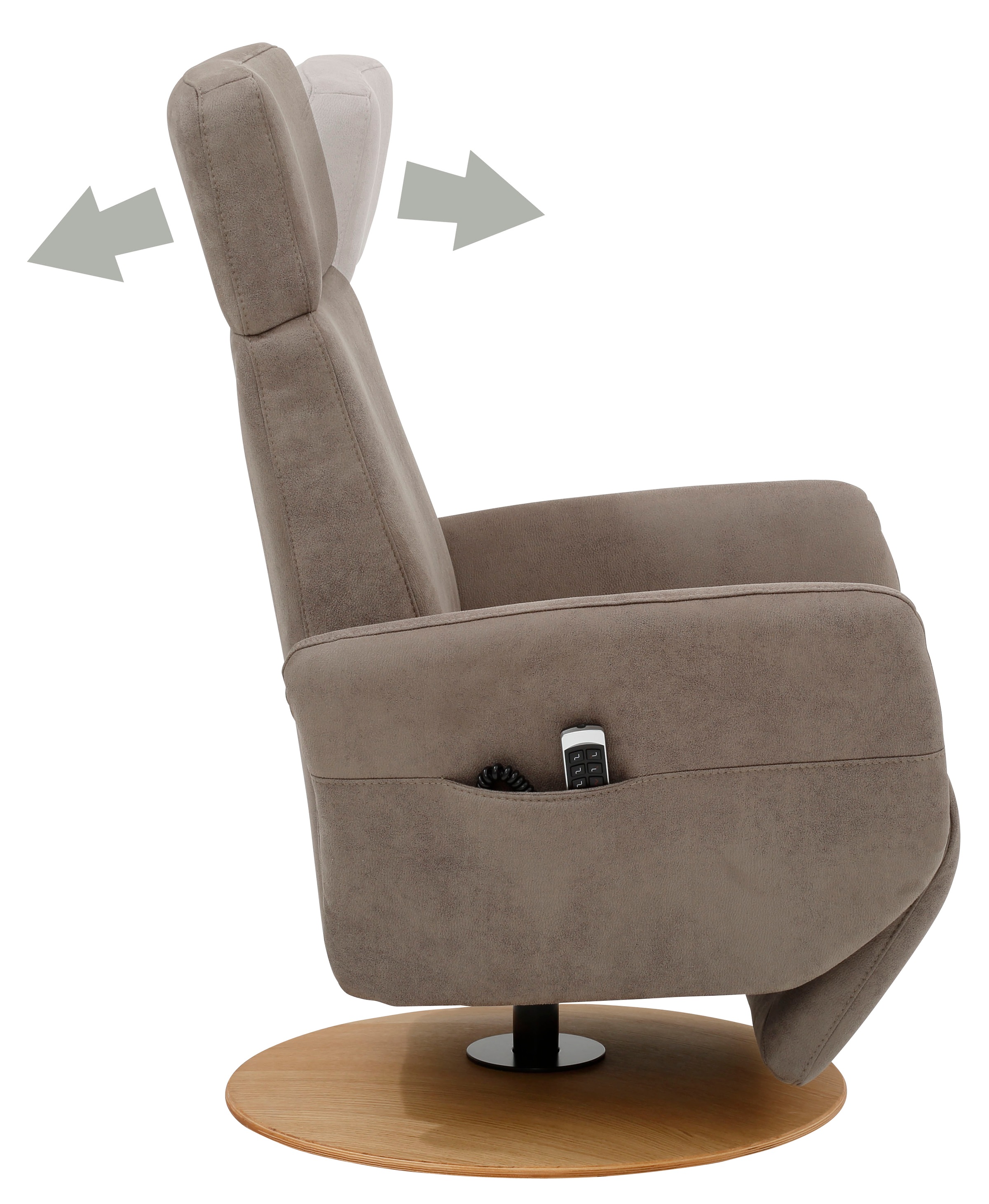 sit&more TV-Sessel »Kobra«, wahlweise mit 2 Motoren, 2 Motoren und Akku oder mit 2 Motoren